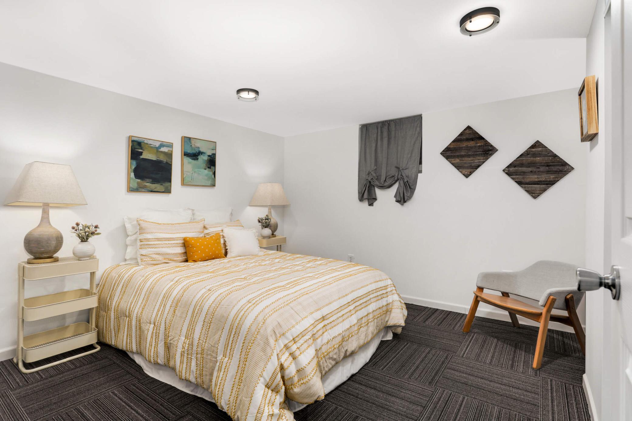 Additional bedroom provides flexibility for family, guests, a home office, or hobby space.