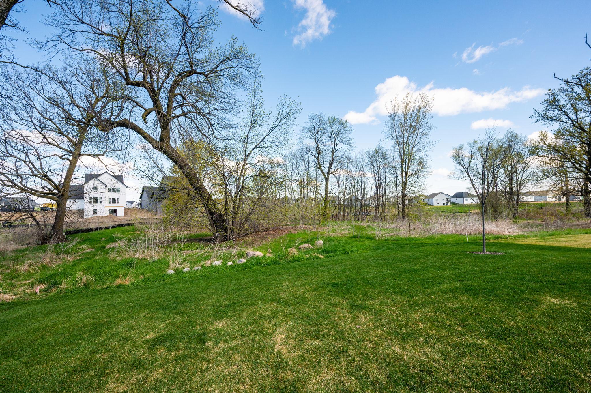 Private views of backyard!