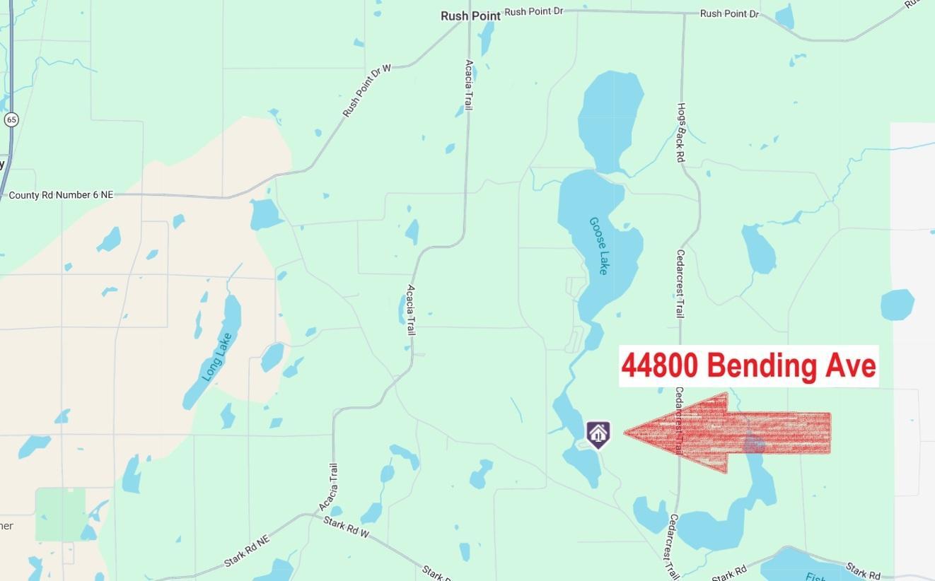 Located on the scenic Goose Lake Chain of Lakes with connected access to Rabour Lake, Mandall Lake, Goose Lake, and Goose Lake Northern Bay offering approximately 819± acres of connected water recreation.