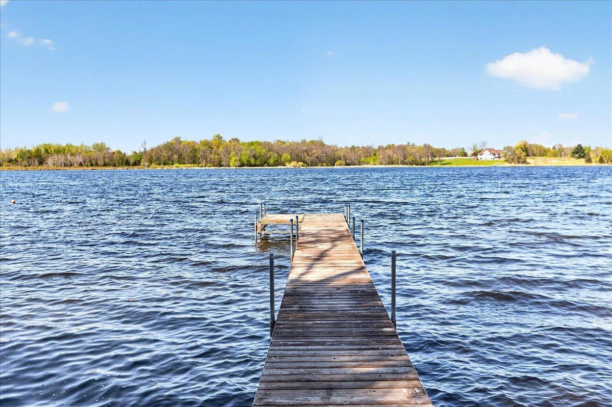 Enjoy direct dock access to the Goose Lake Chain of Lakes for boating, fishing, and summer fun.