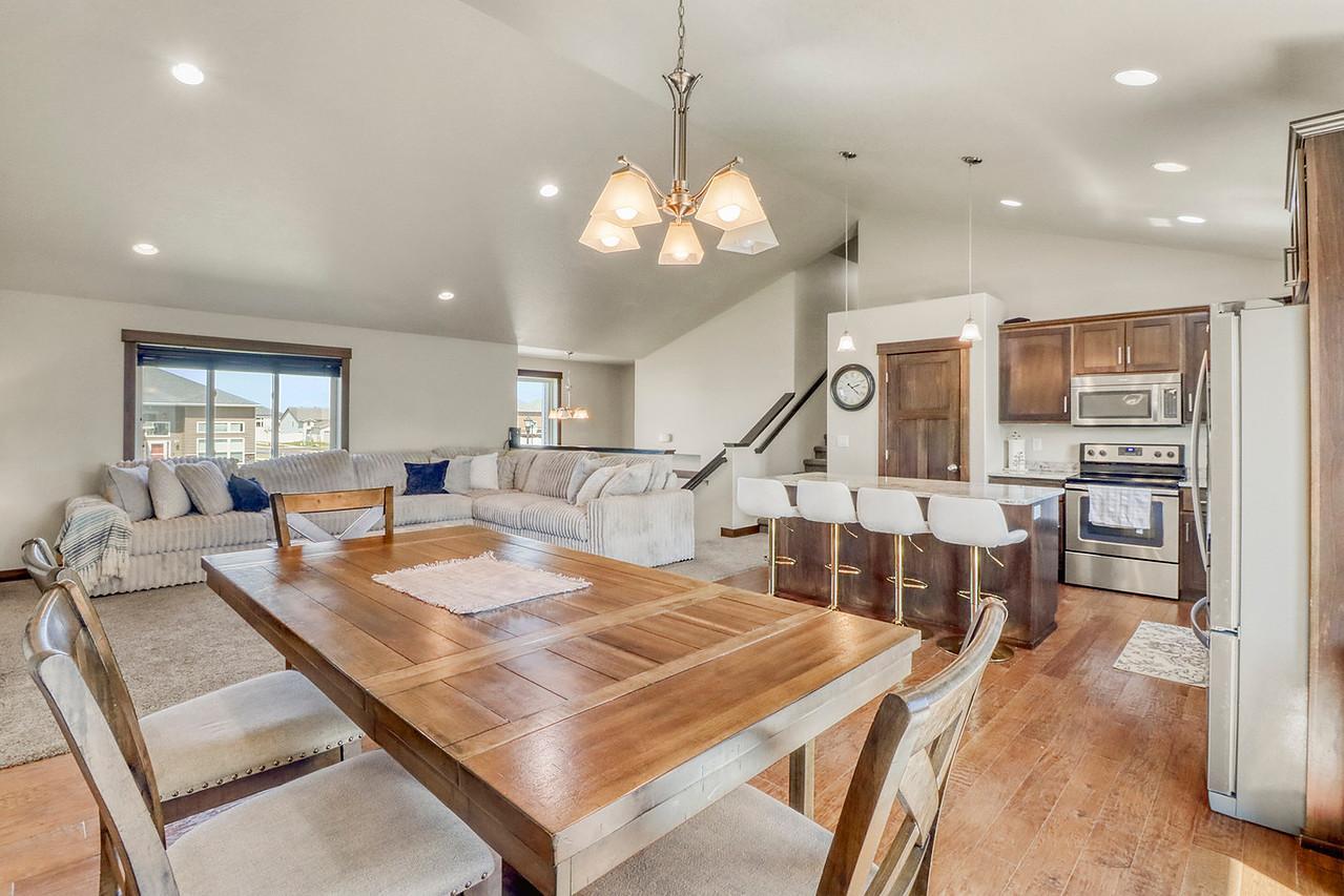 Dining Room open concept view