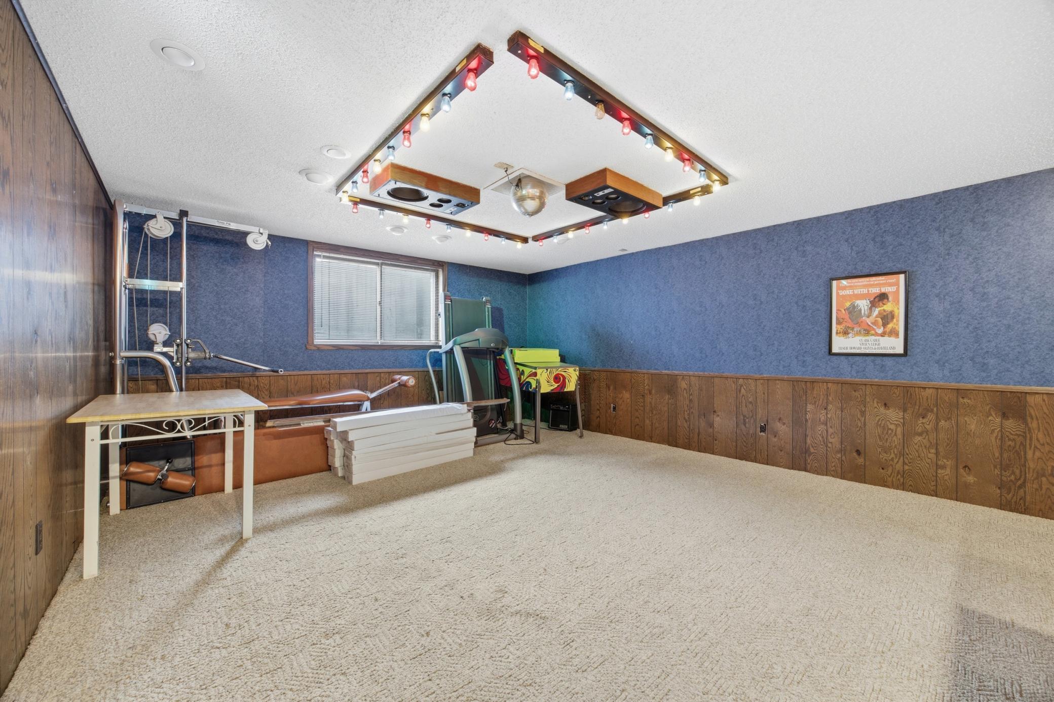 Family room- Disco Room!
