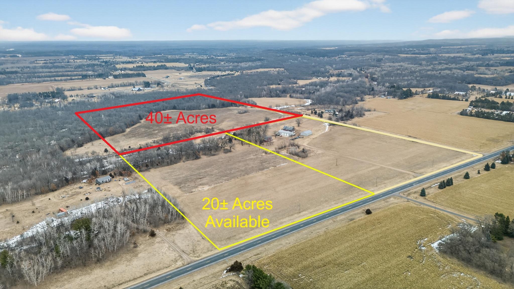 Total of 3 - 20-acre parcels for 250k each.