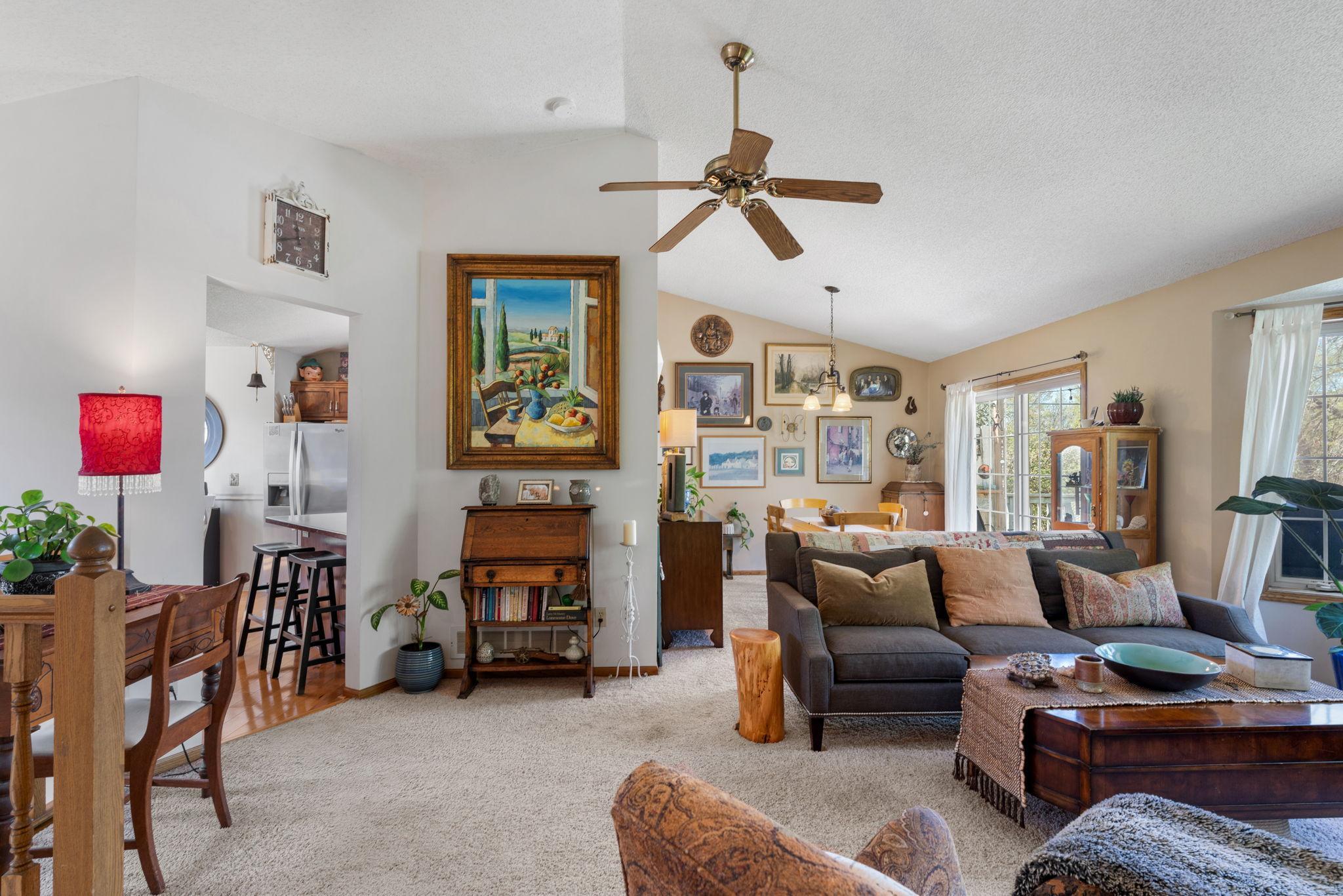 Vaulted ceilings