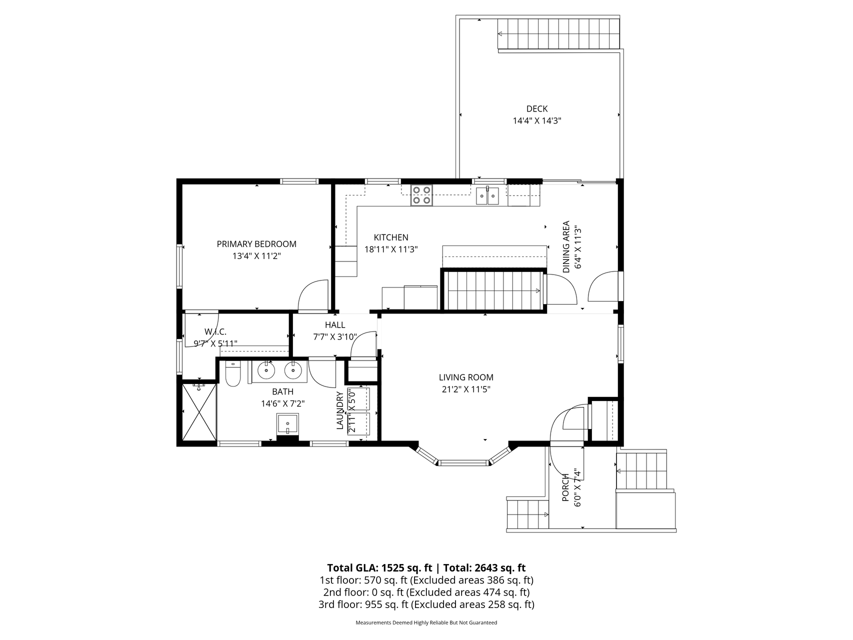 Main Level Floor plan