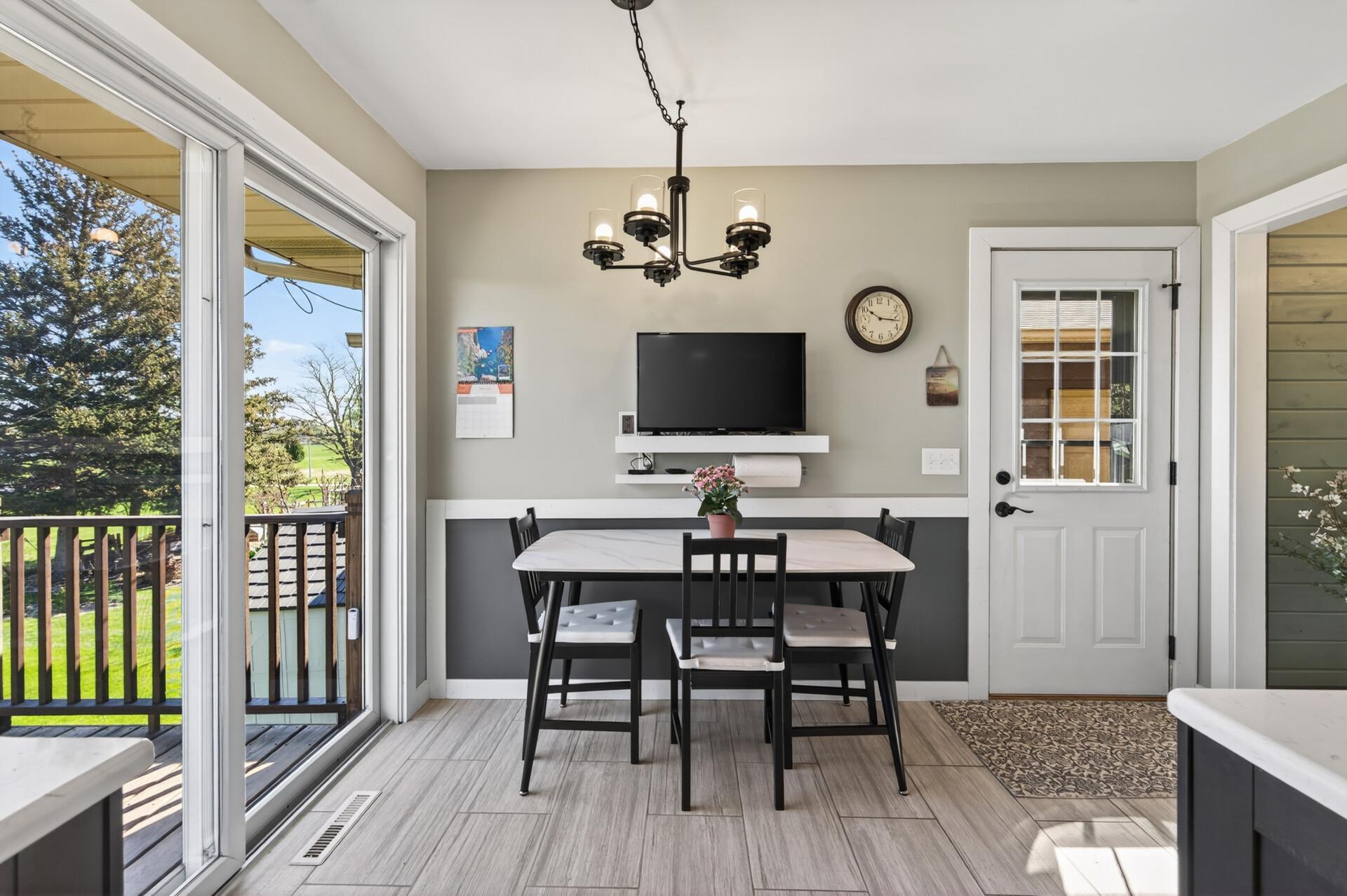 Dining area