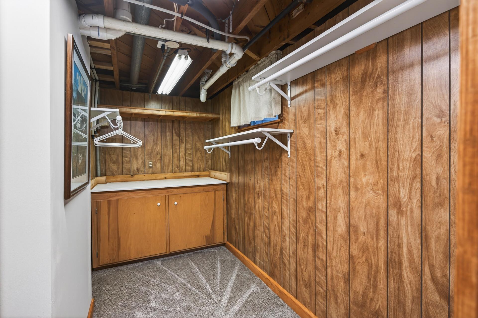 Bedroom #2 walk-in closet leads to the 3:4 Bathroom