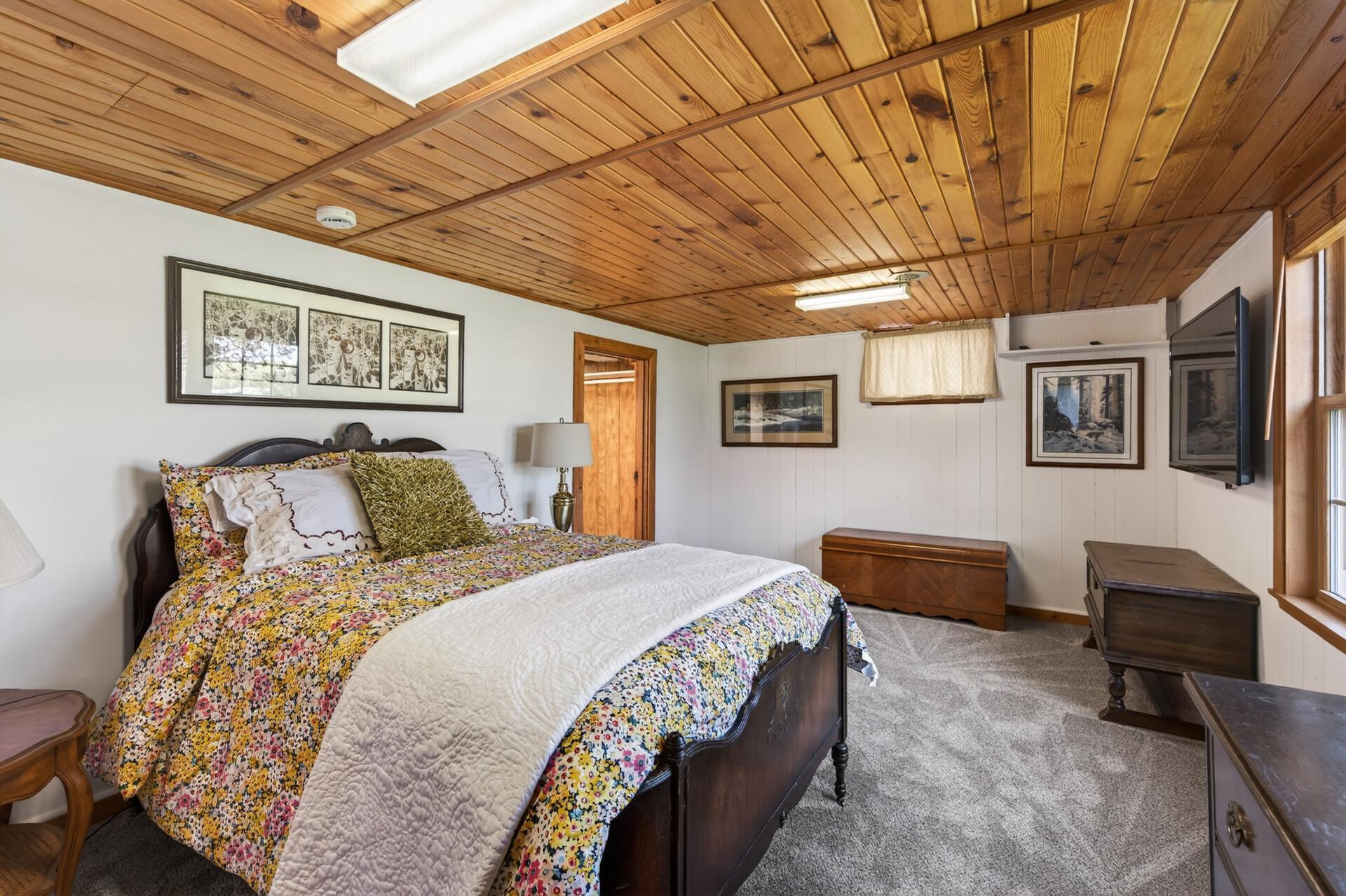 Lower level bedroom