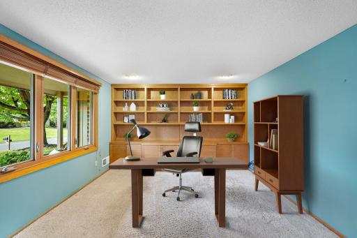 Virtually staged office
