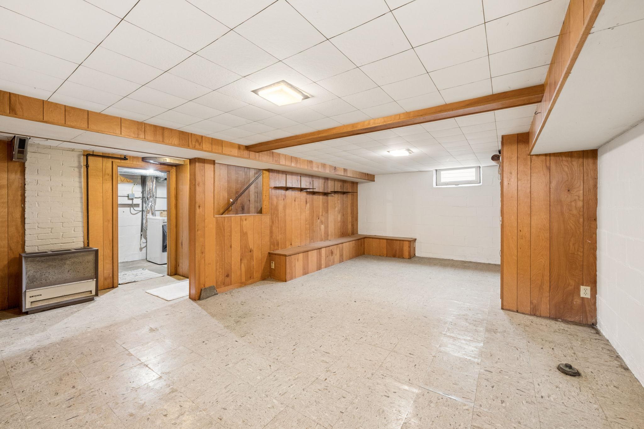Additional living space, workout area, home office, playroom, the possibilities are endless!