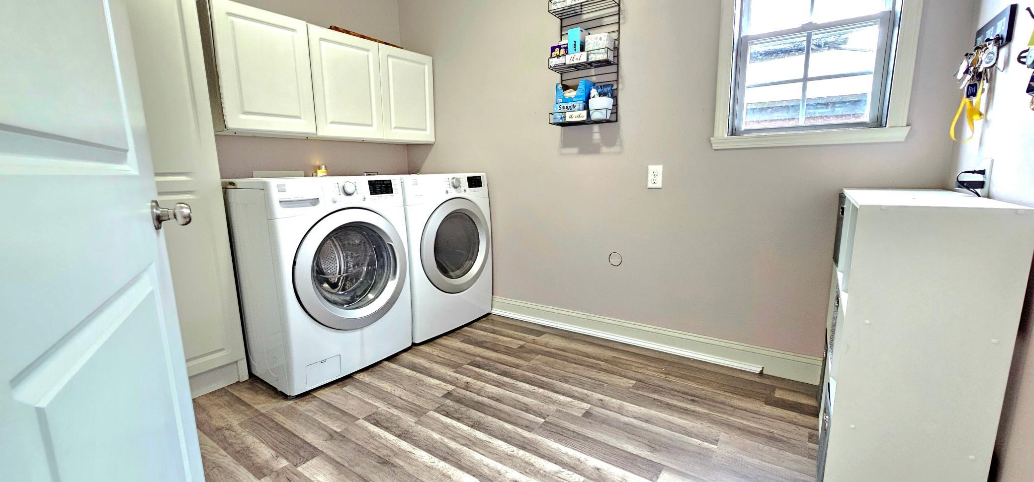main floor laundry *NEW FLOORING