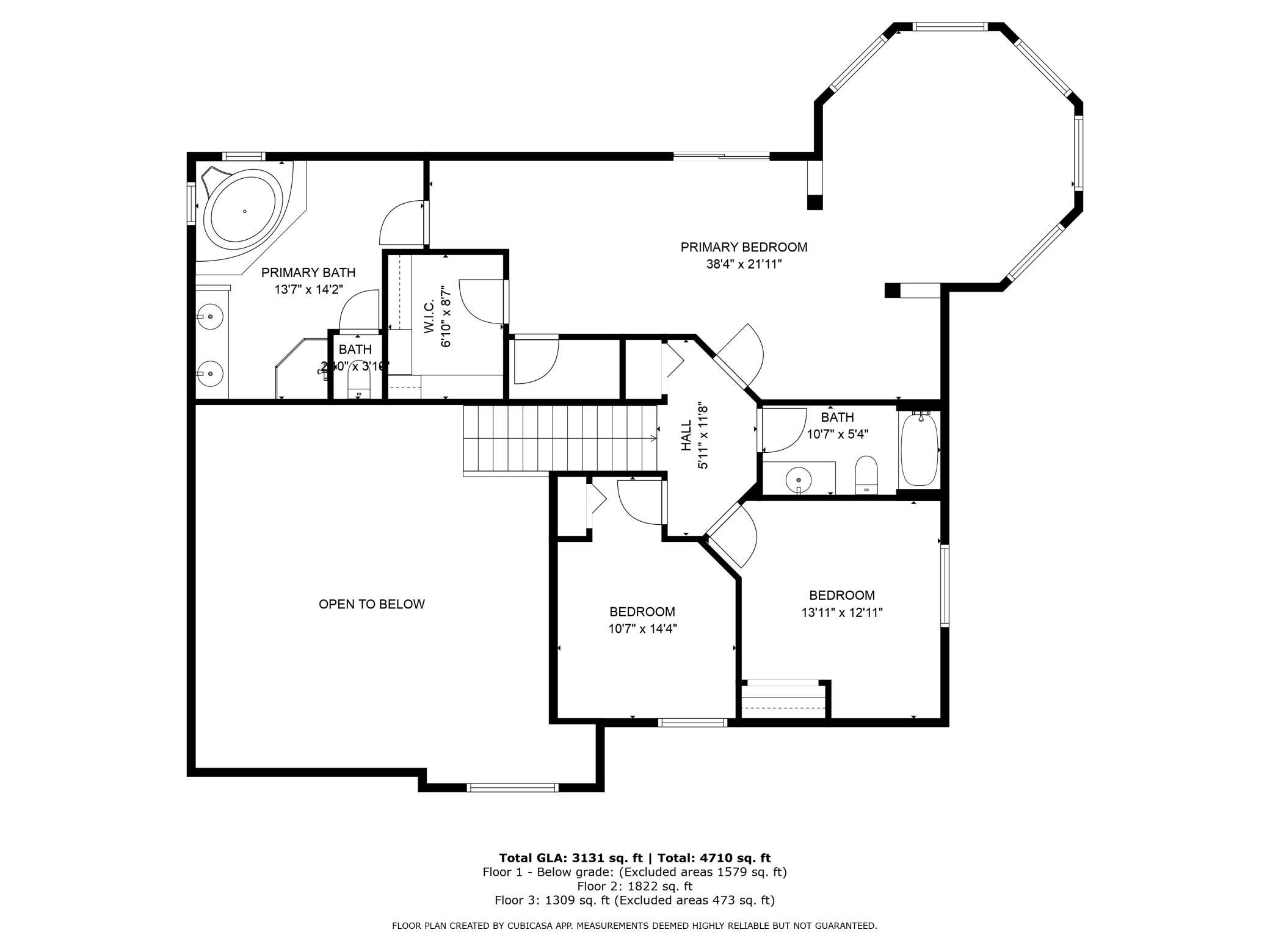 2nd story floor plan