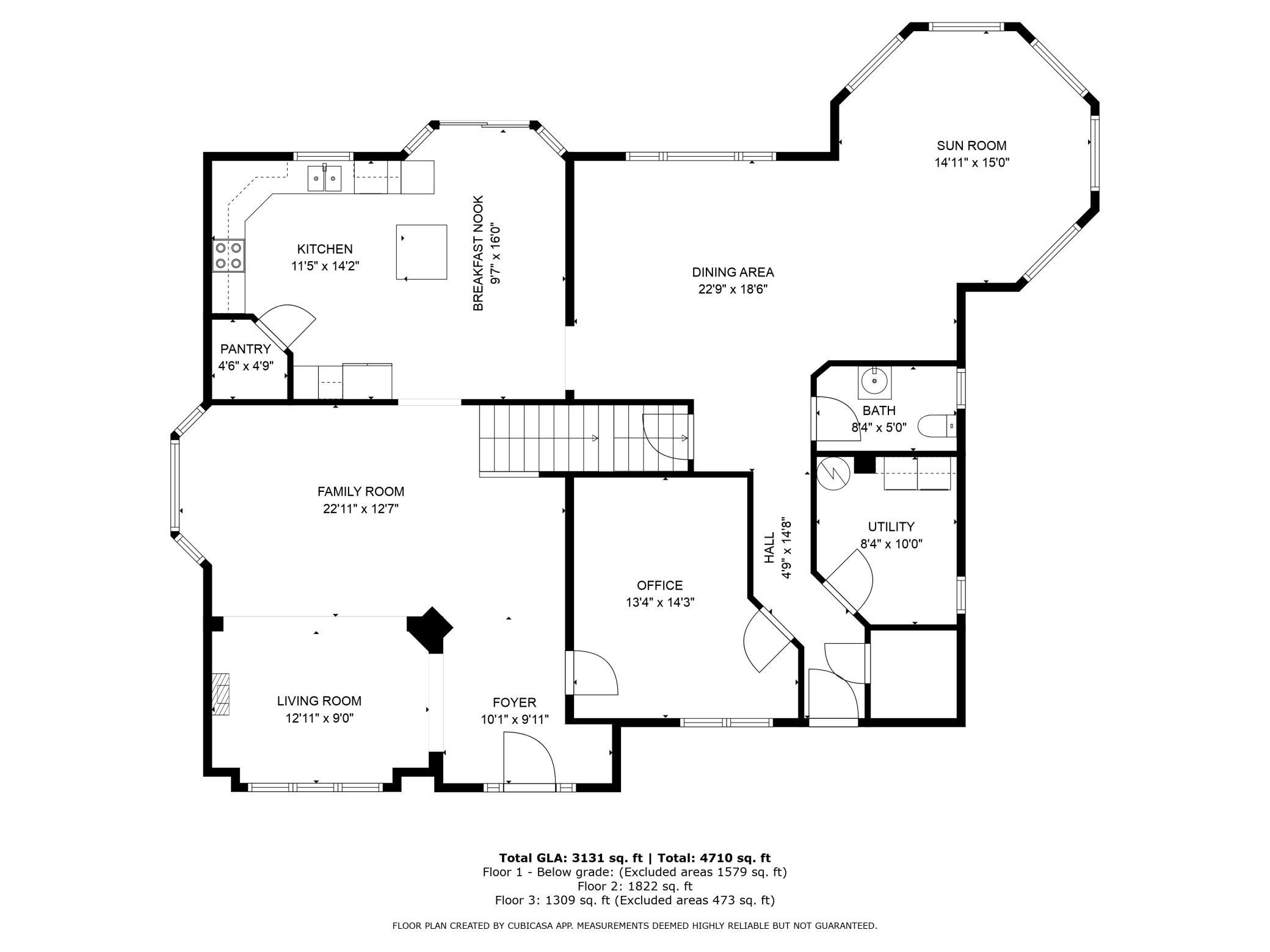 Main floor plan *NEW FLOORING