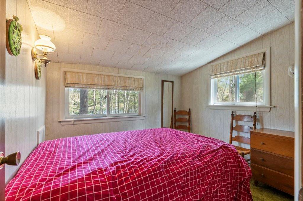 Bedroom 1 with lakeside view