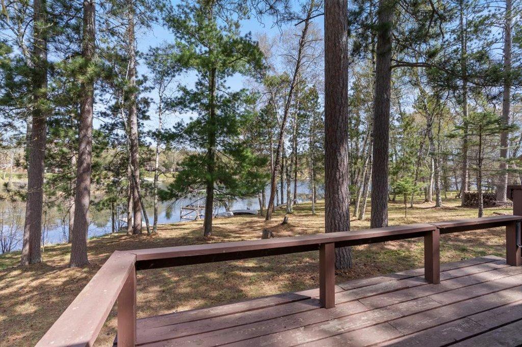 Deck view of lakeside