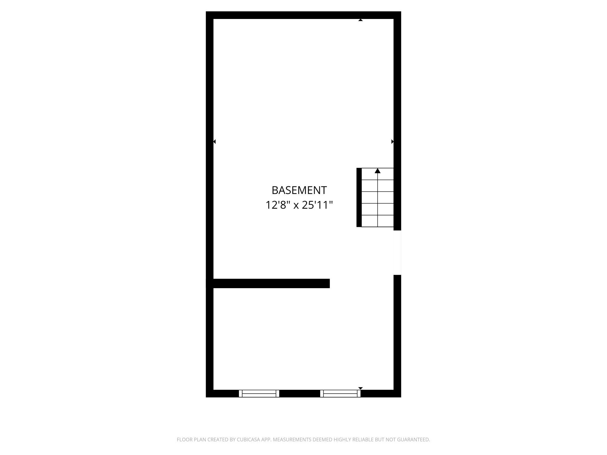 Floorplan - Cabin Basement