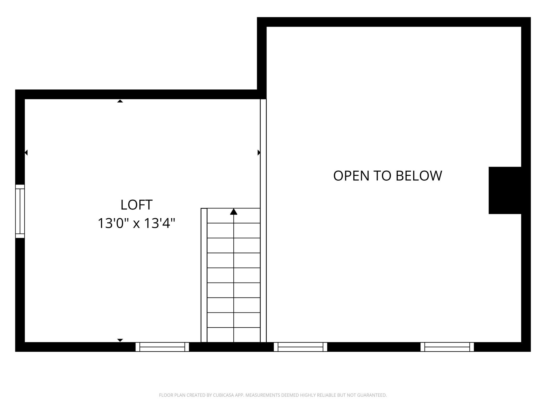 Floor Plan -Cabin Loft