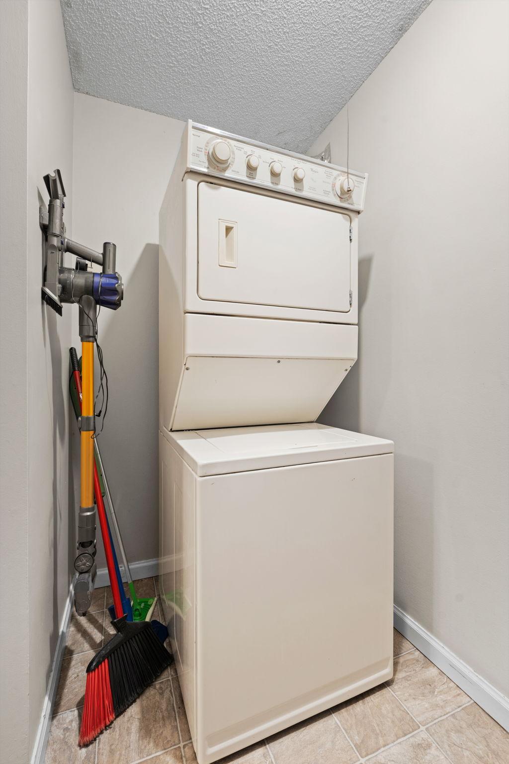 In-unit laundry