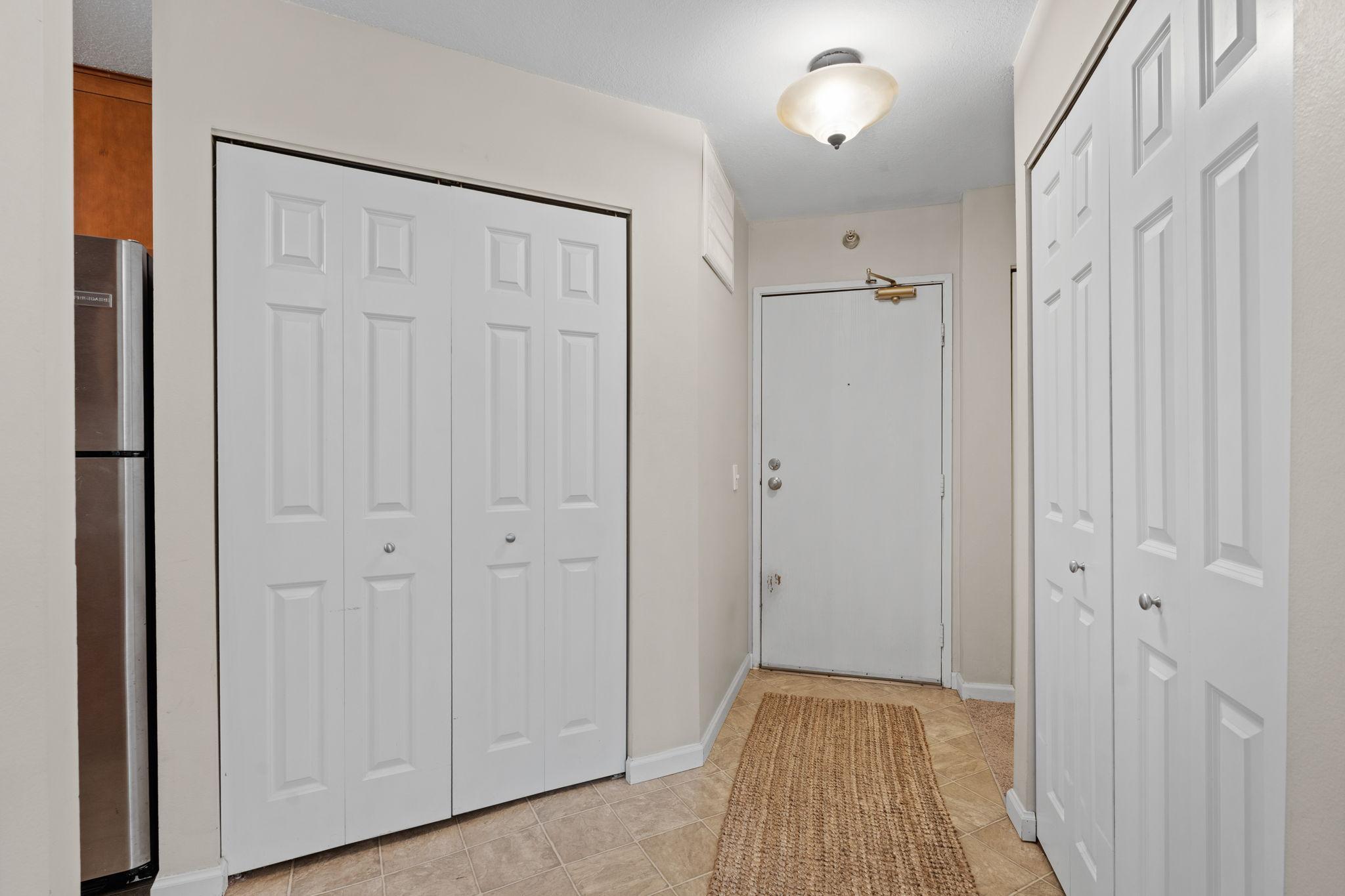 Unit entrance