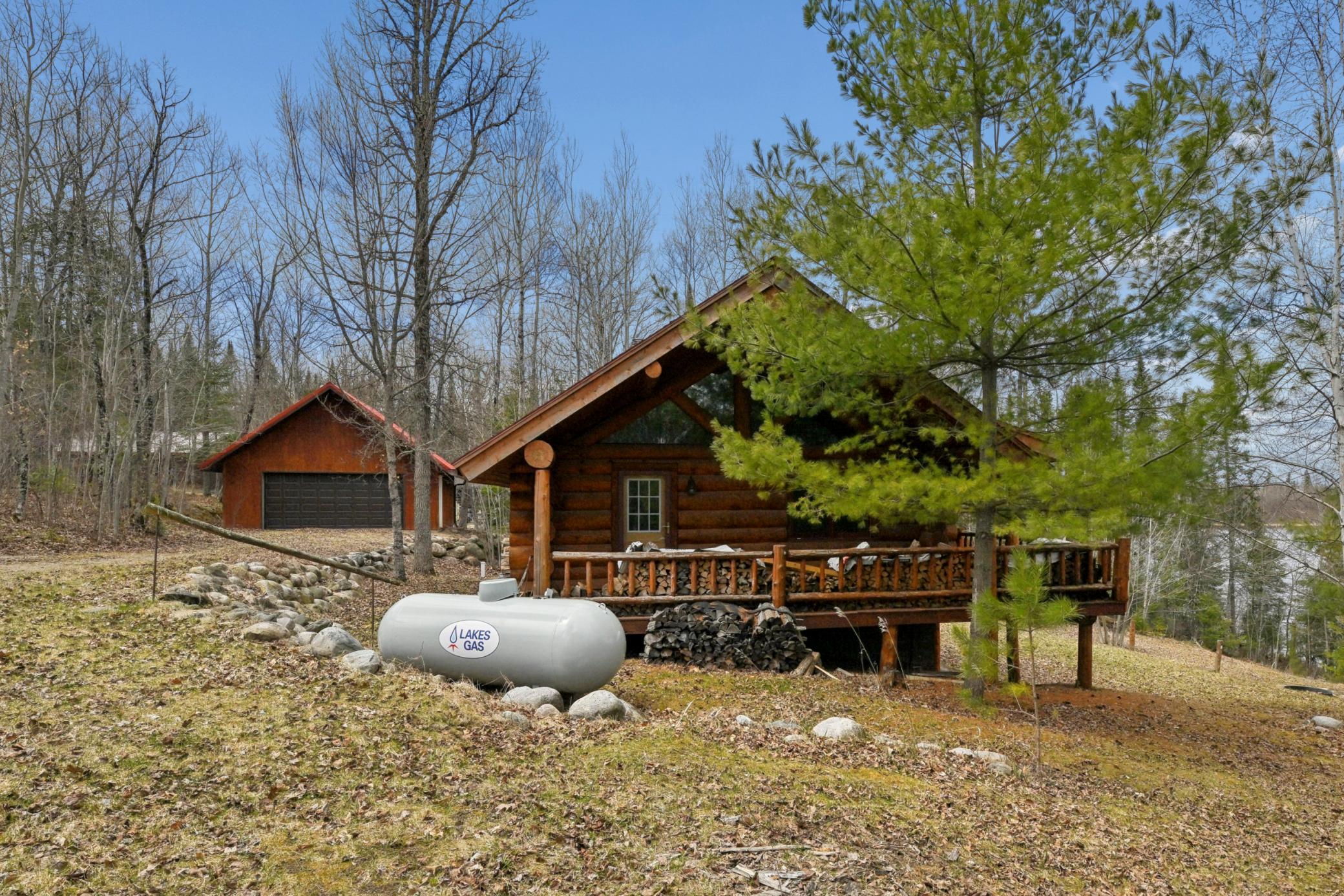 Front of the cabin