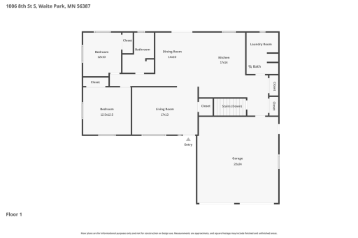 1006 8th Street S, Waite Park, MN 56387