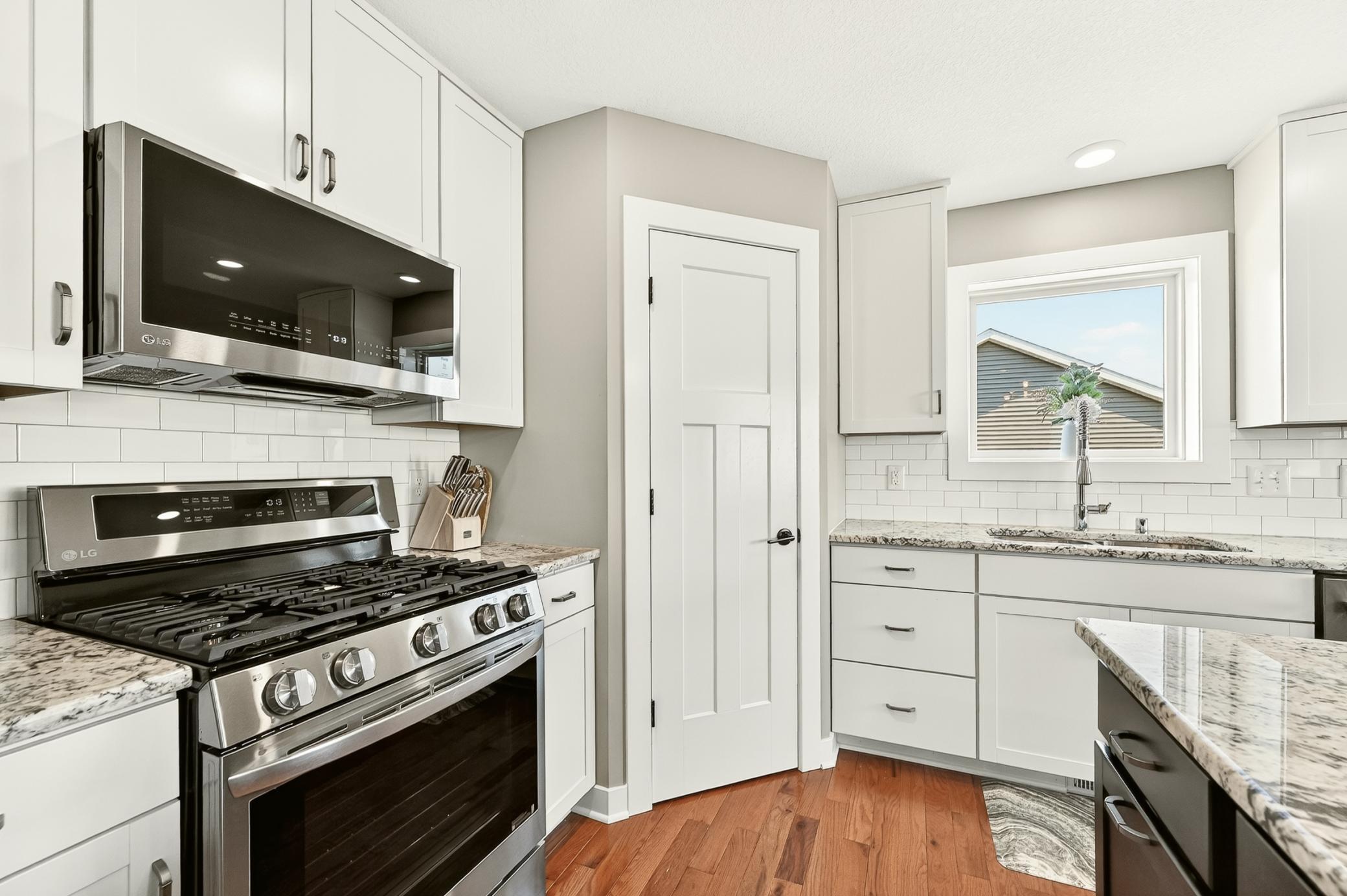 Kitchen with pantry