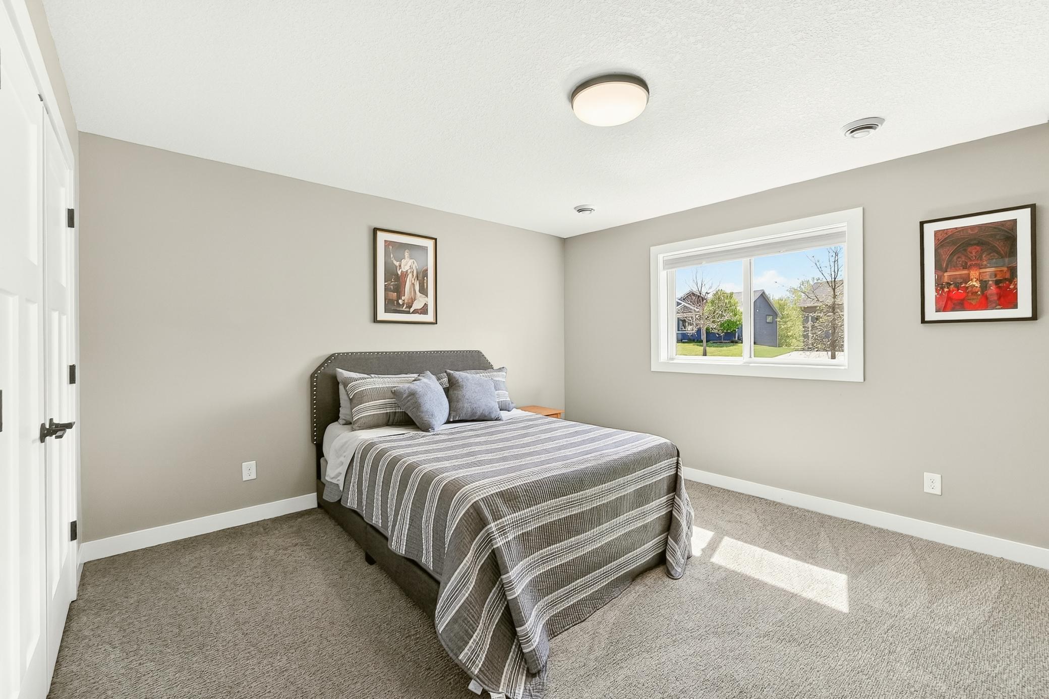 Lower level bedroom