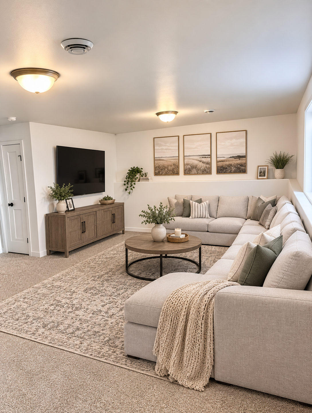 Lower Level- Virtual Staging