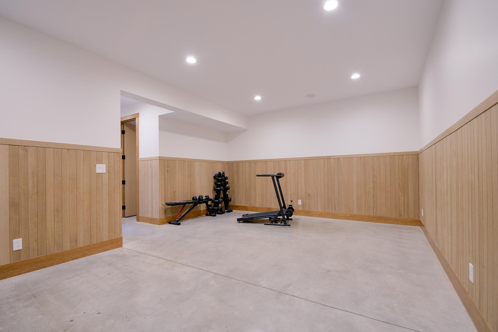 Lower level family room