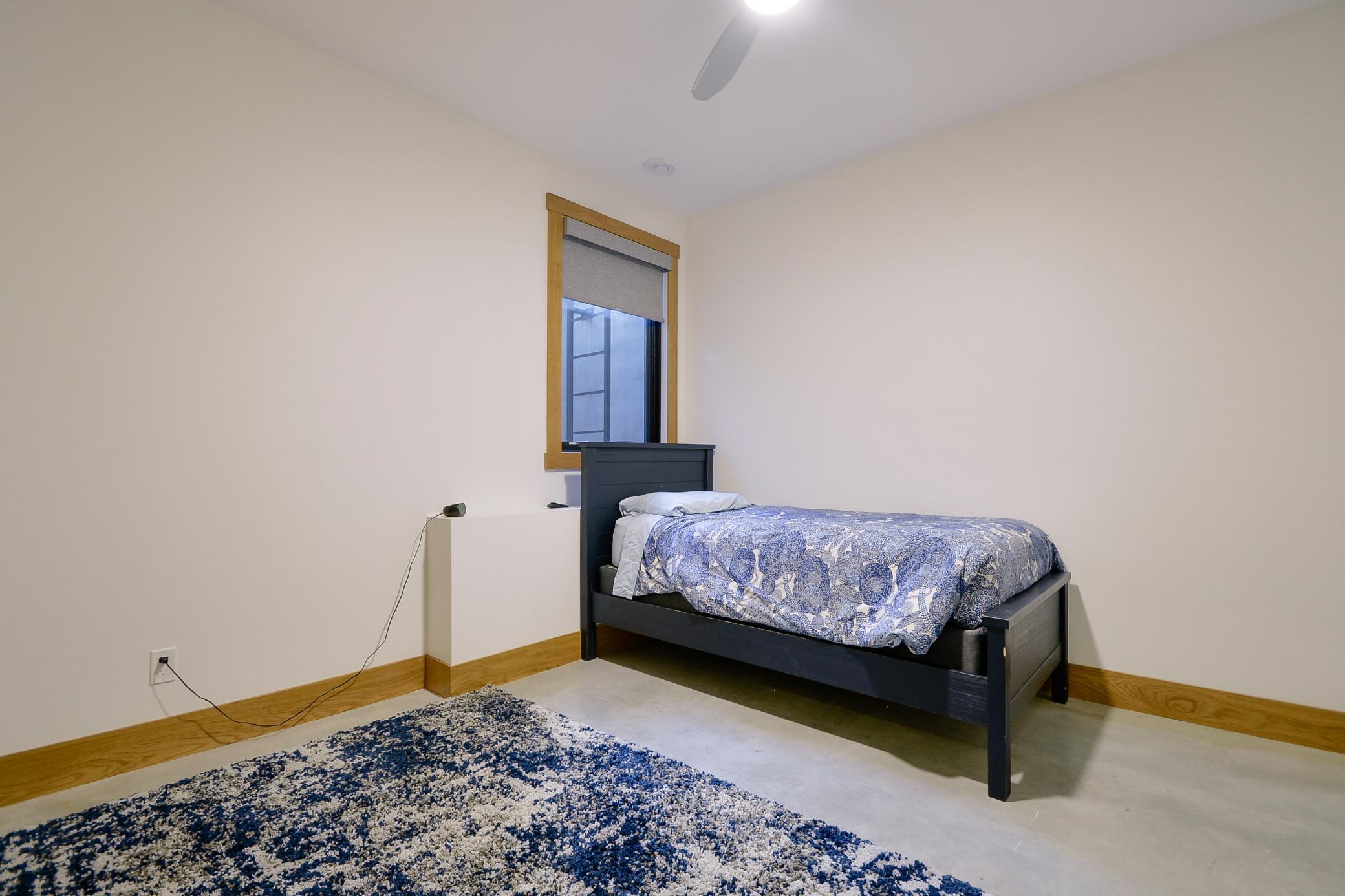 Lower level bedroom