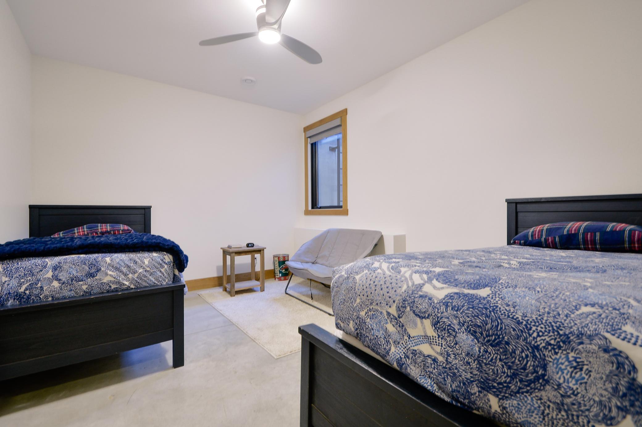 Lower level bedroom