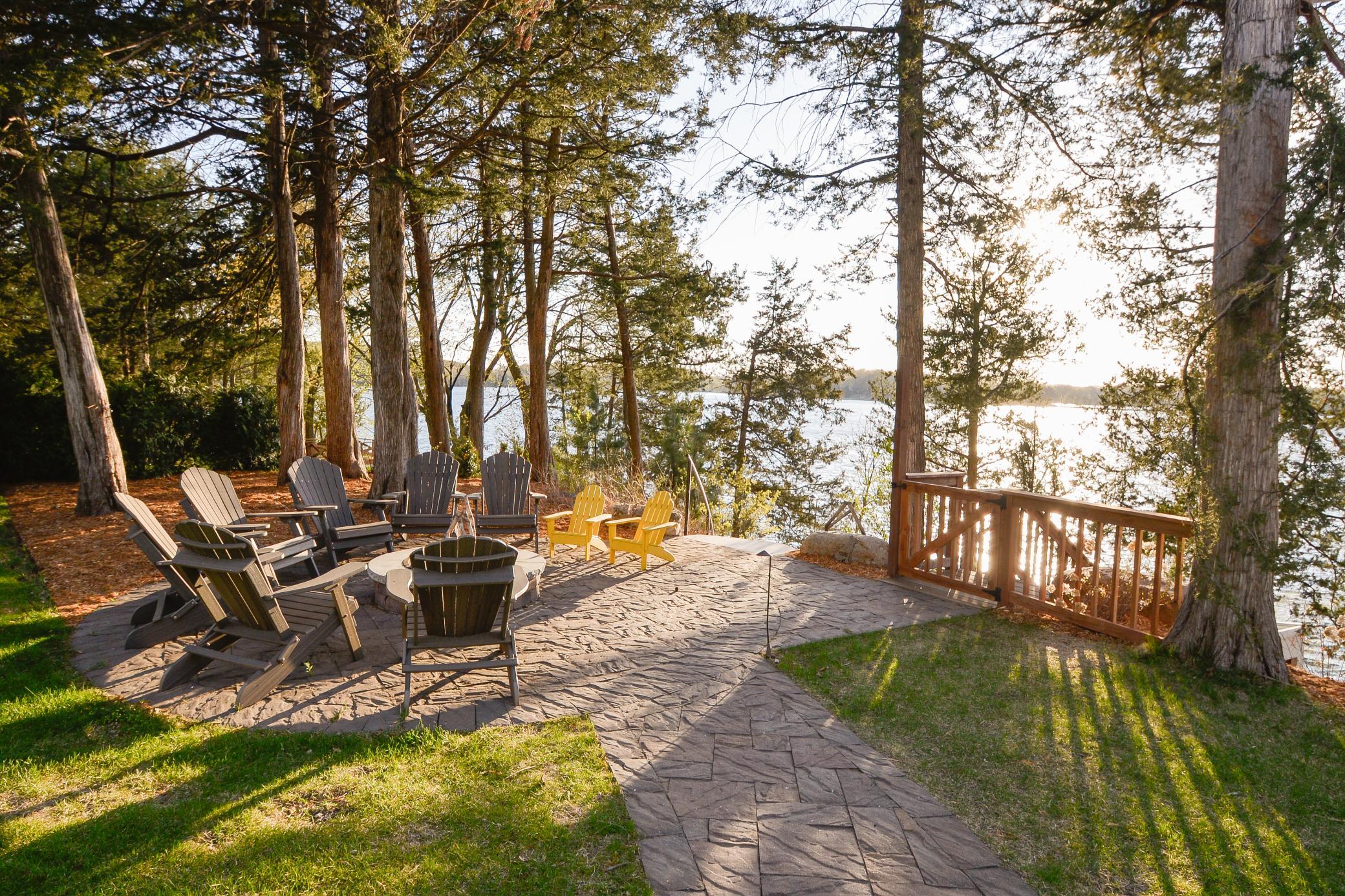 Great outdoor entertaining areas