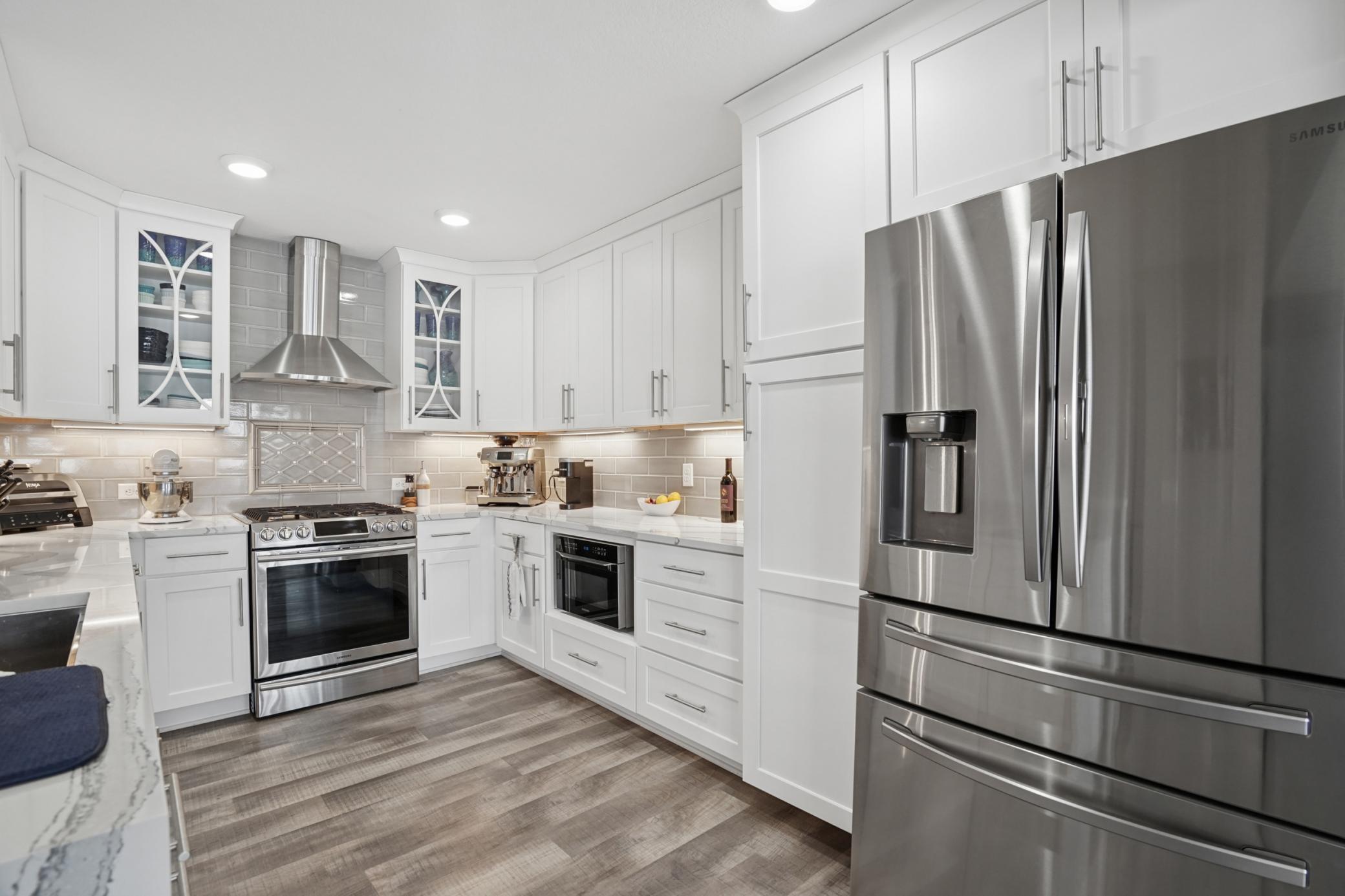 Upgraded appliances