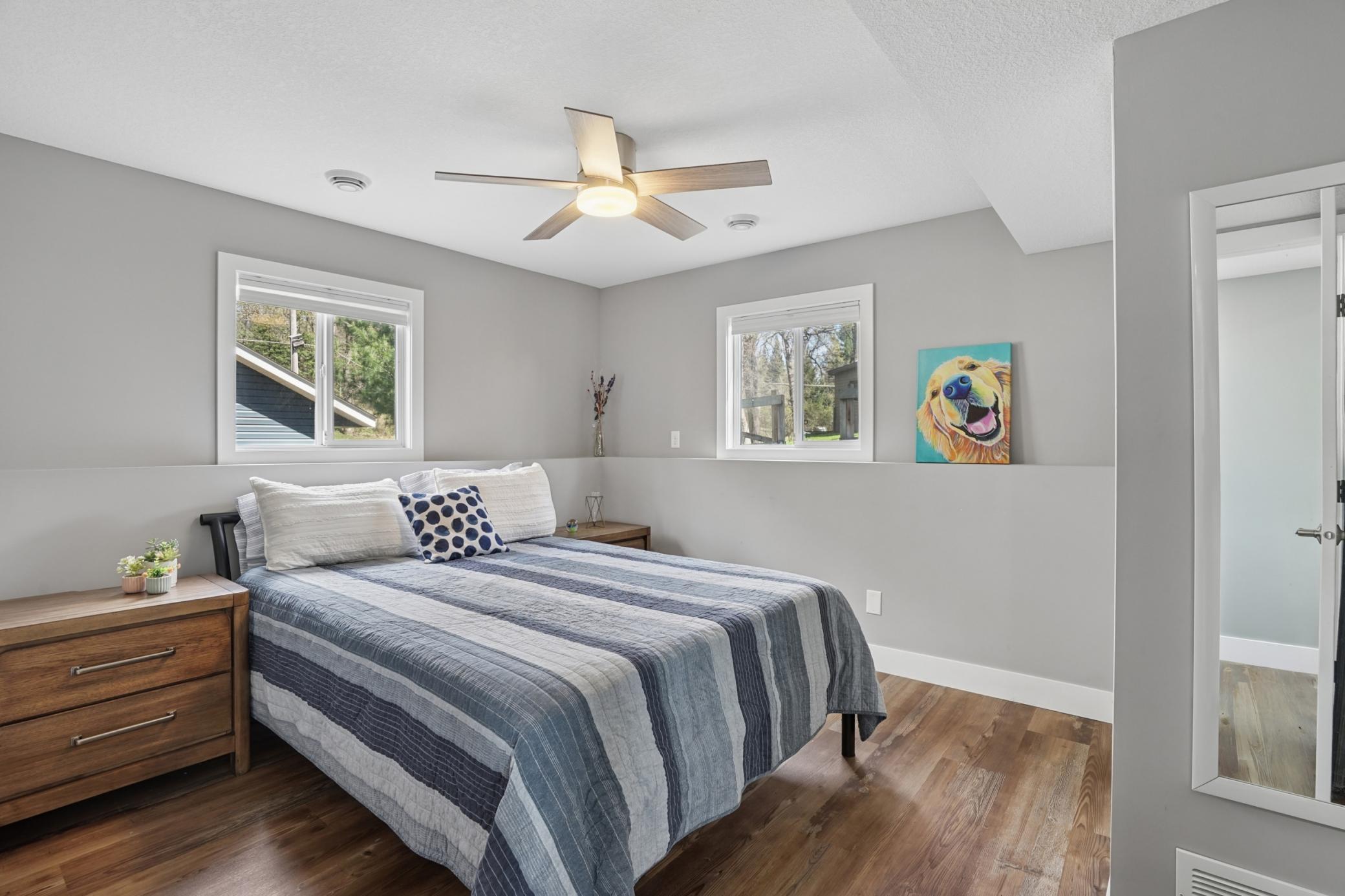 Lower level bedroom