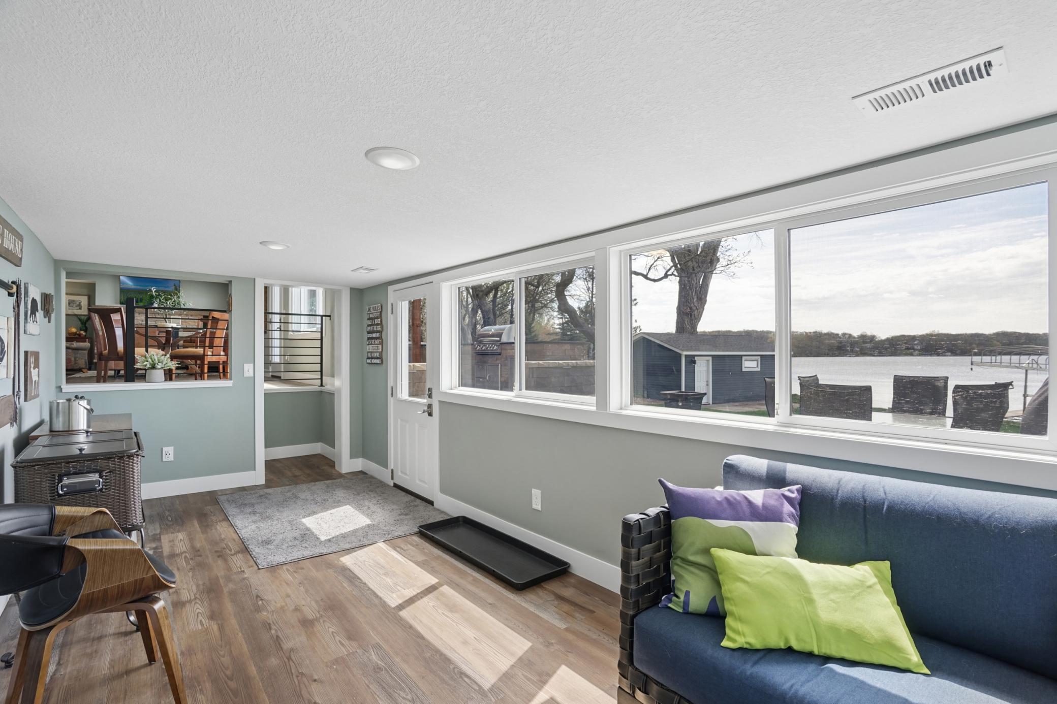 Enjoy the sunroom all year long