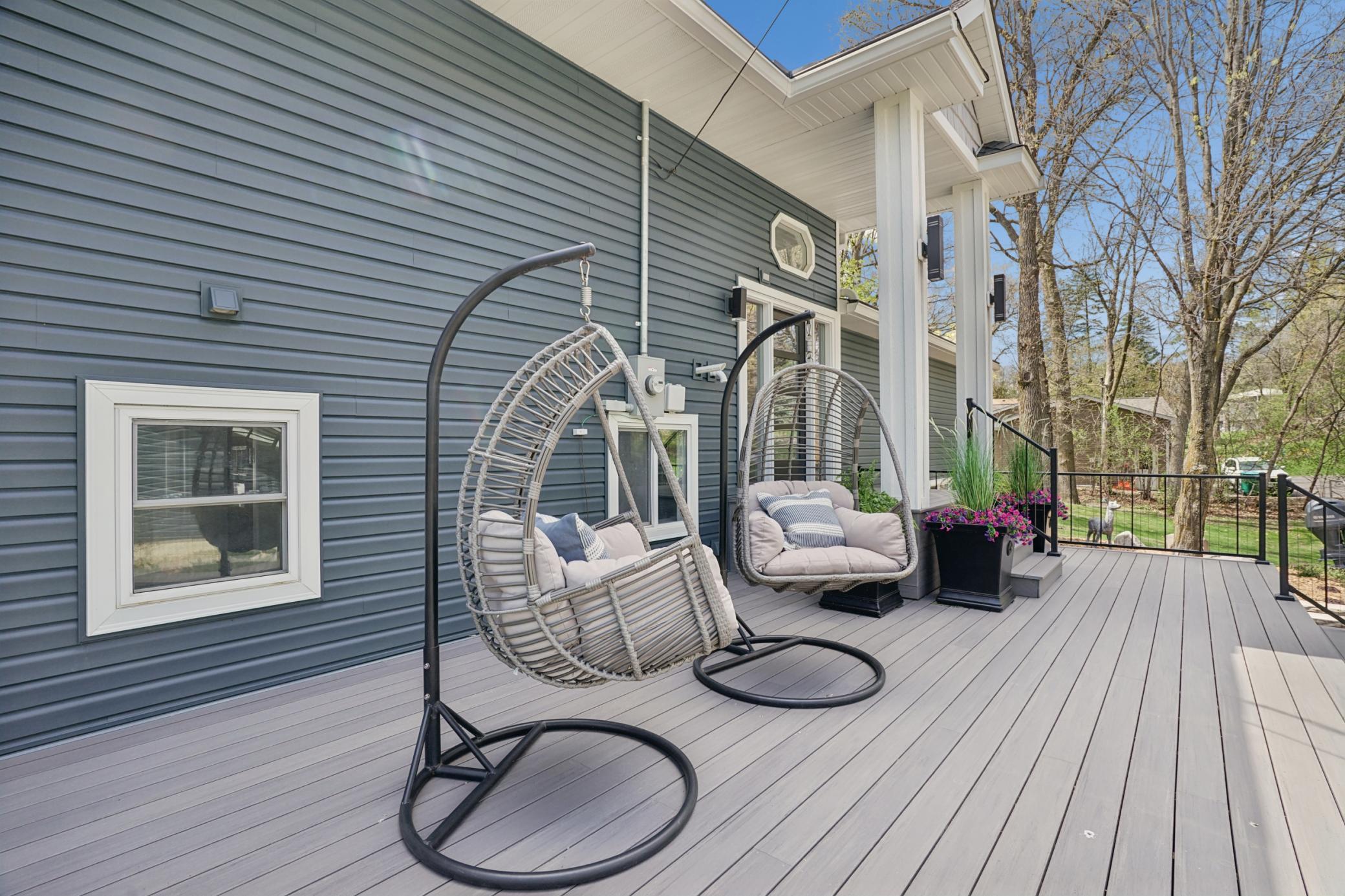 Maintenance free front porch