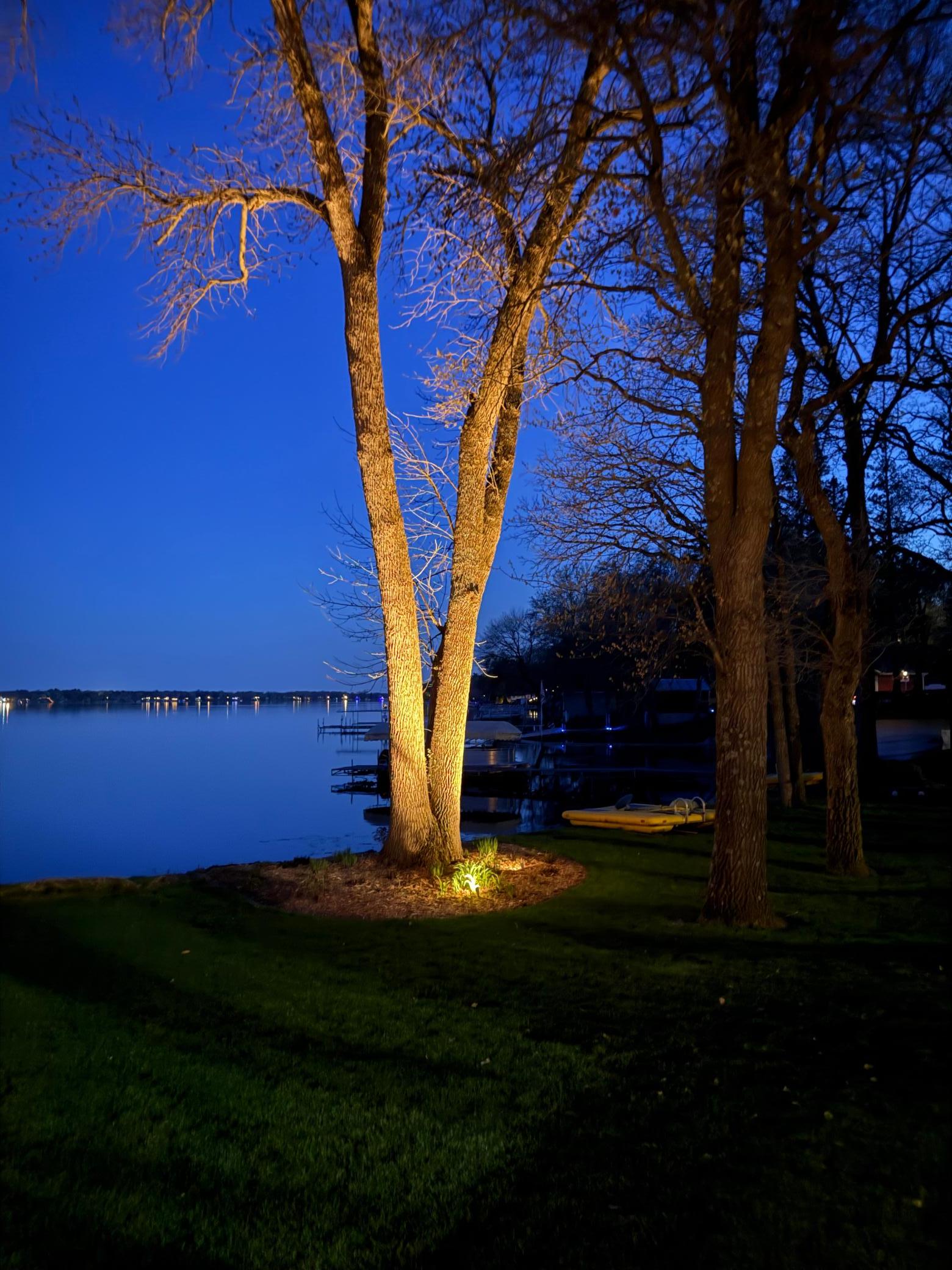 Evening lakeview