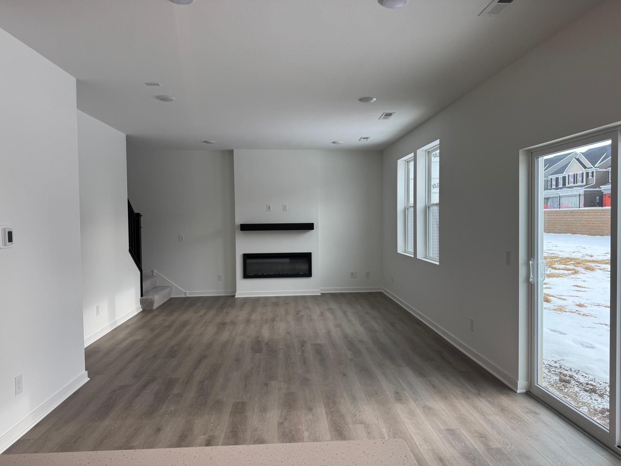Gathering Room. Photo is of a similar Lowry home.