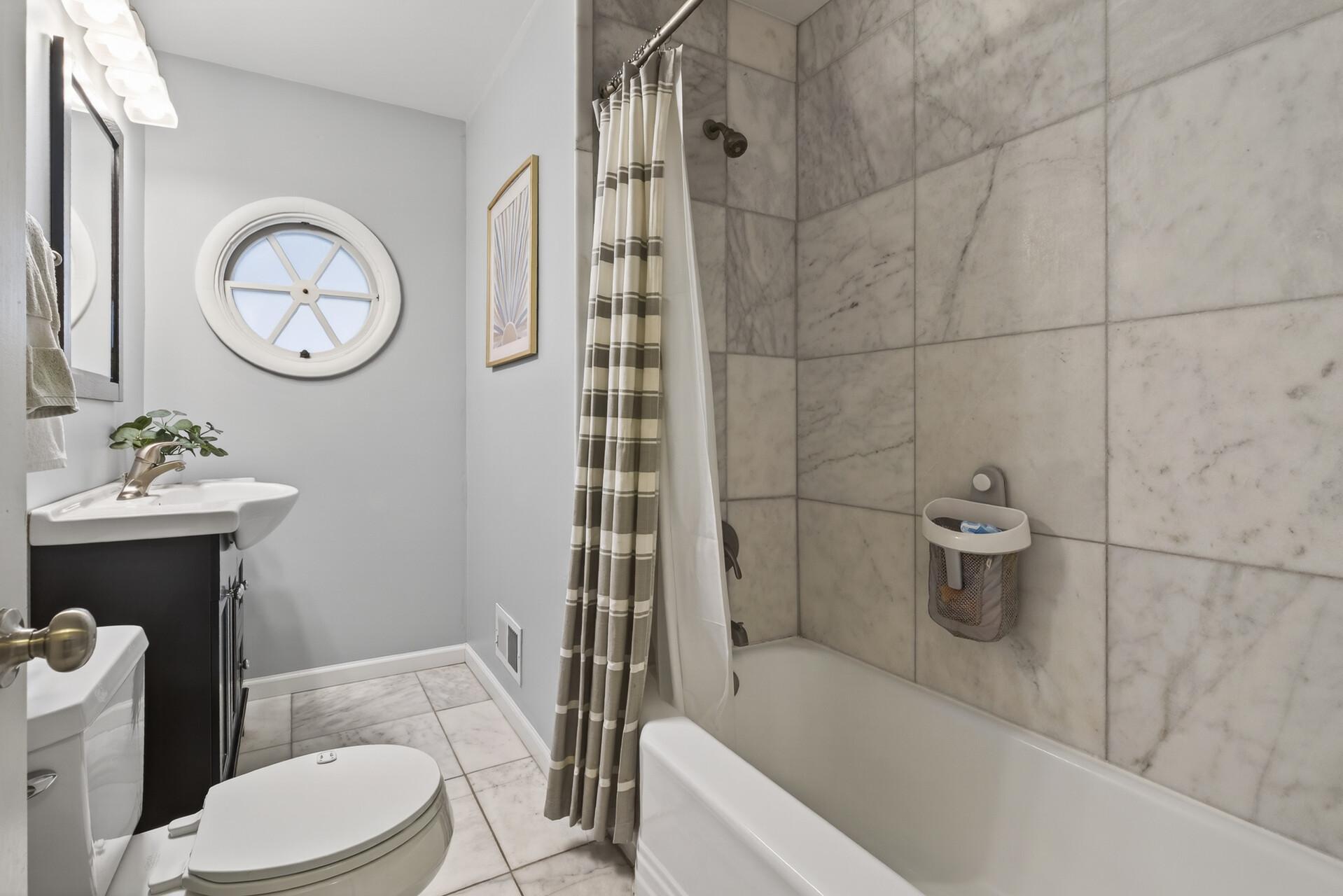 Lovely main floor bathroom