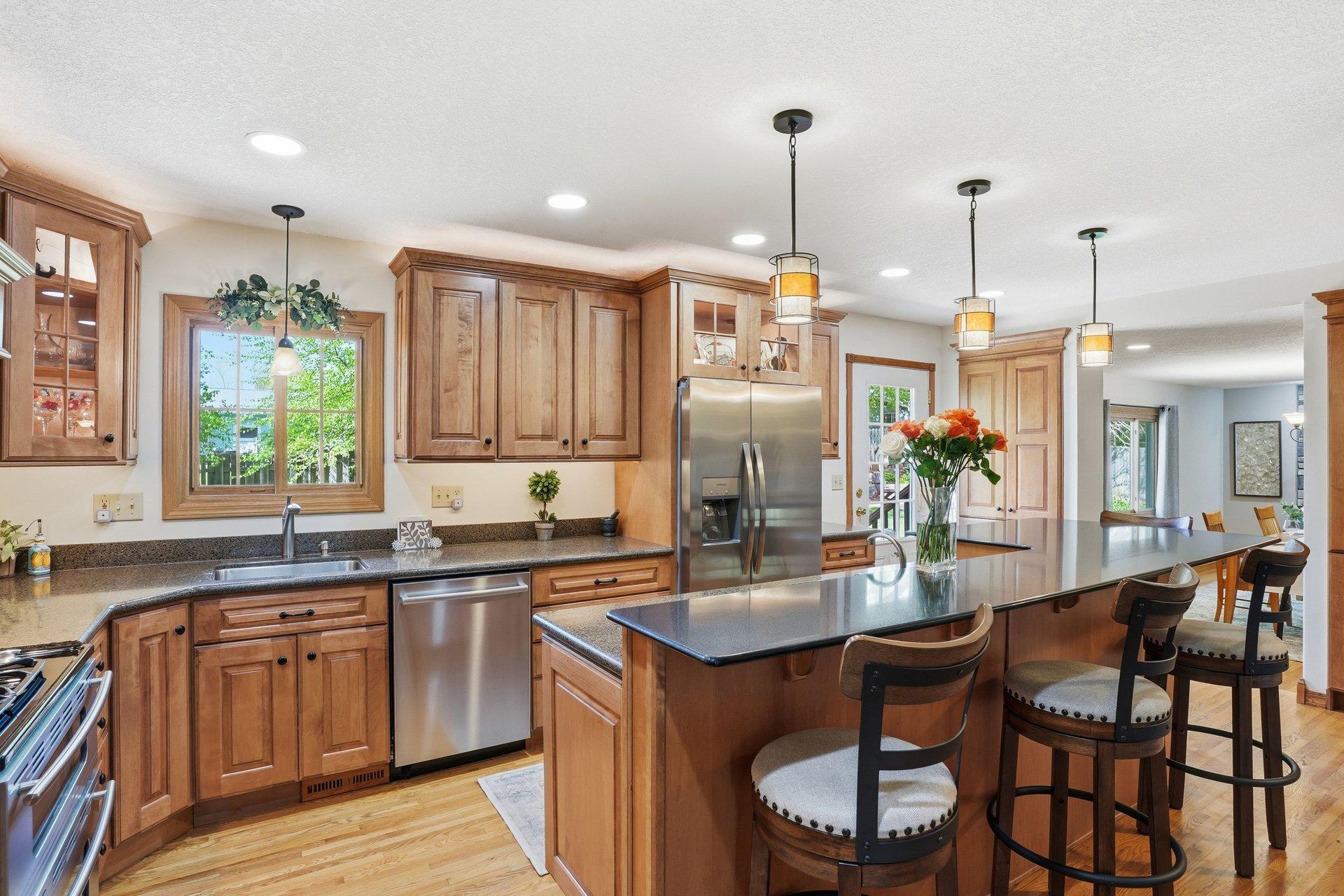 "A chef’s kitchen designed for gathering."