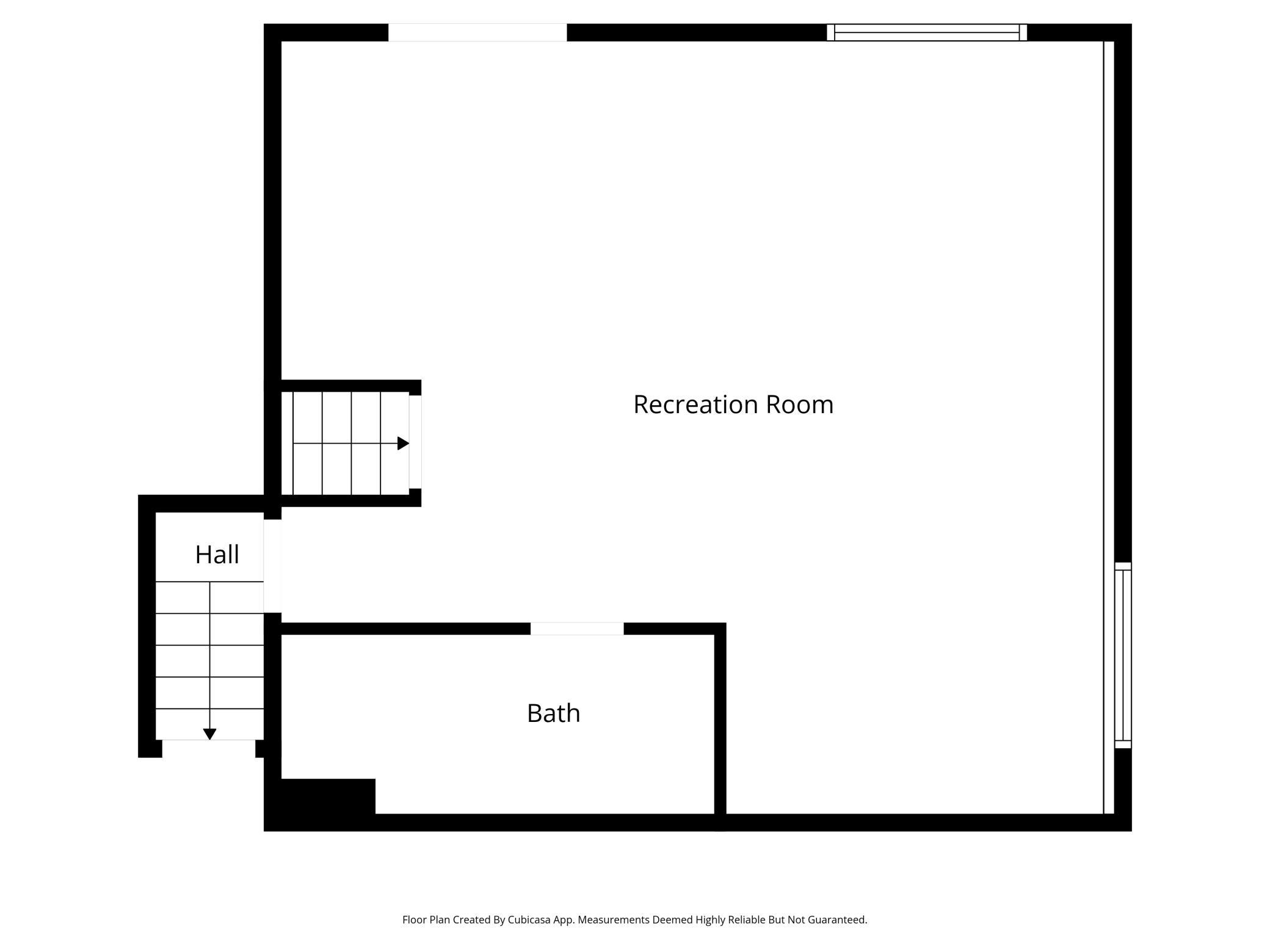 Lower Level Floor Plan