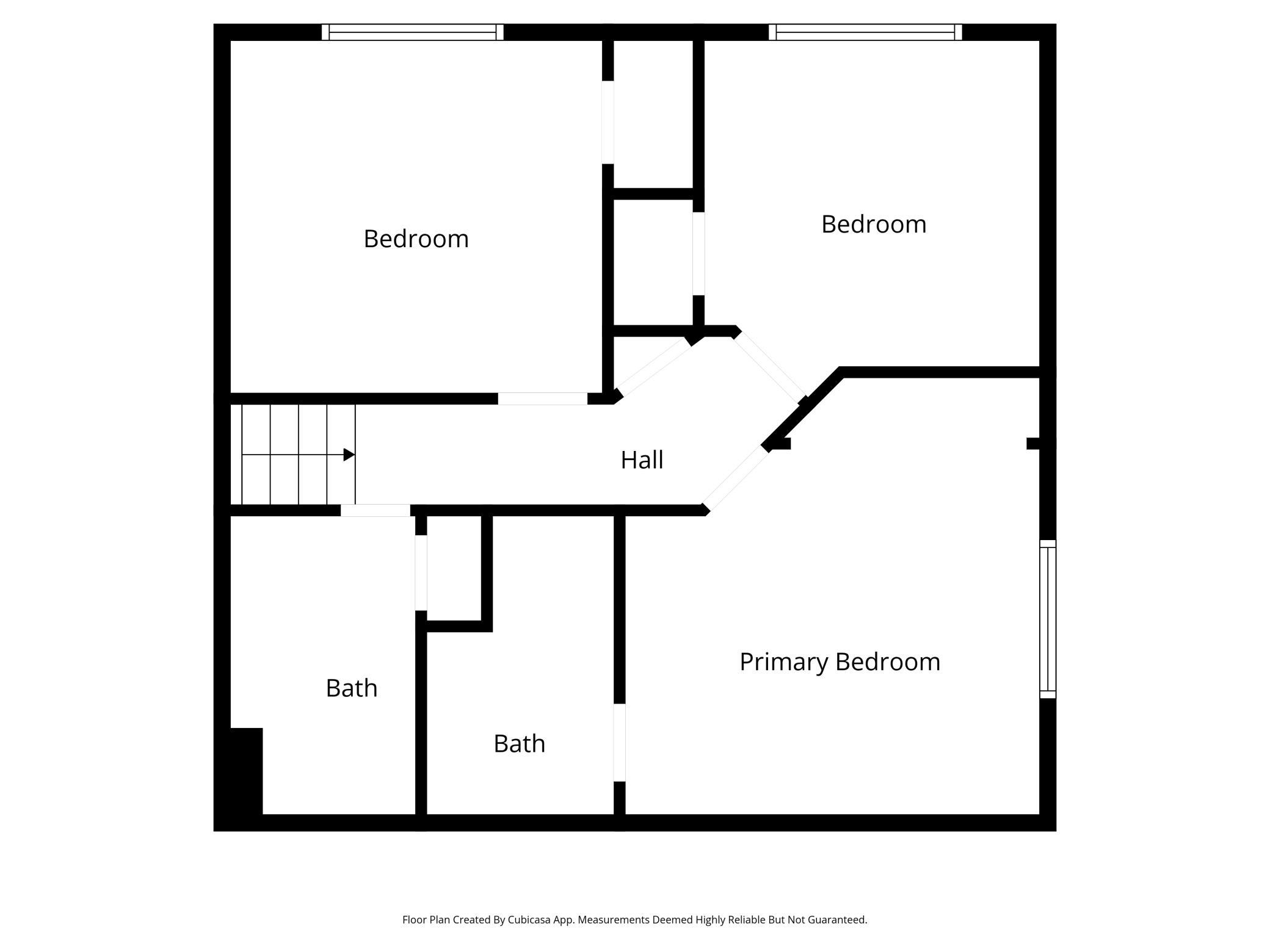 Upper Level Floor Plan