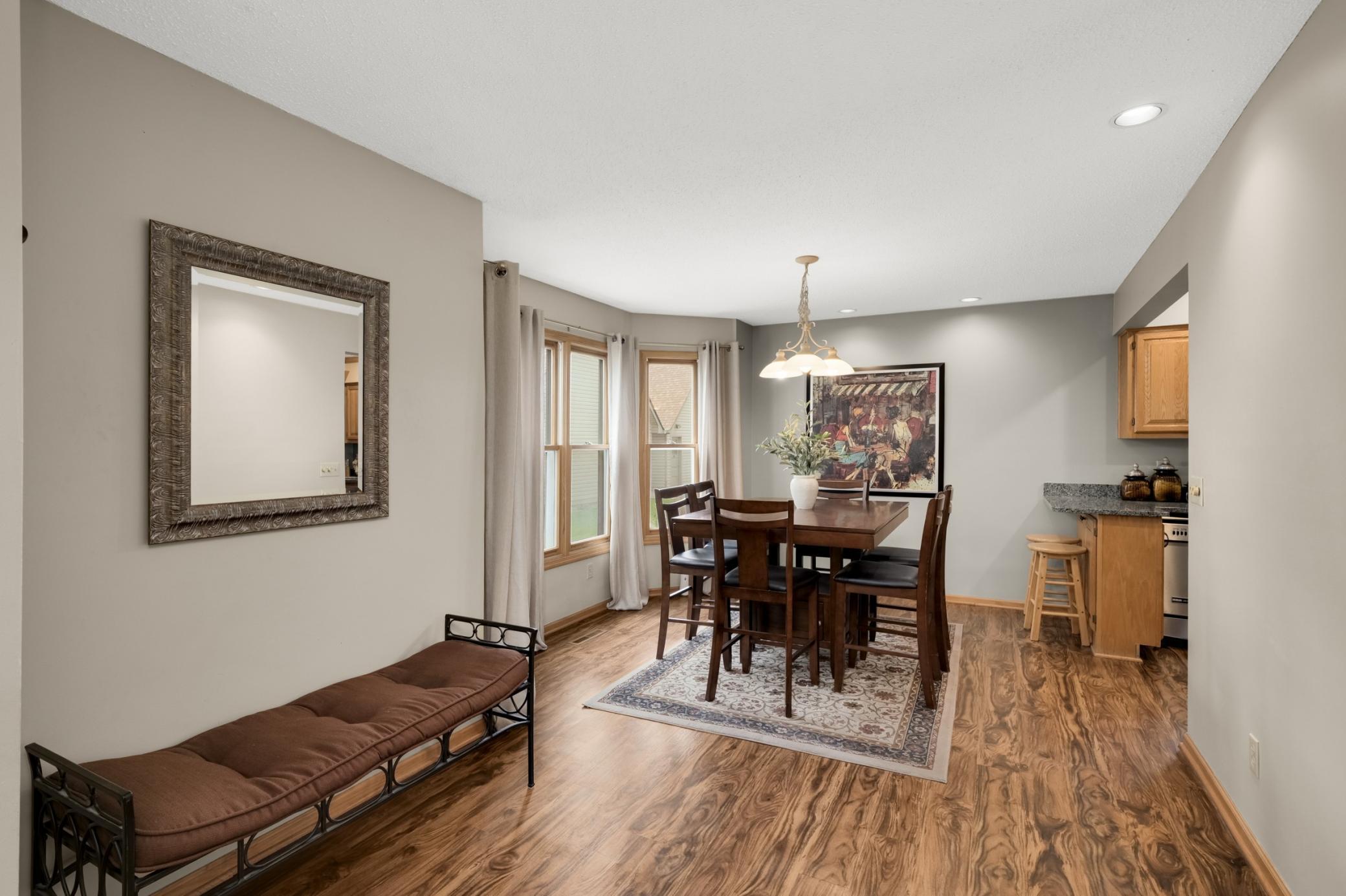 Come in to the dining area