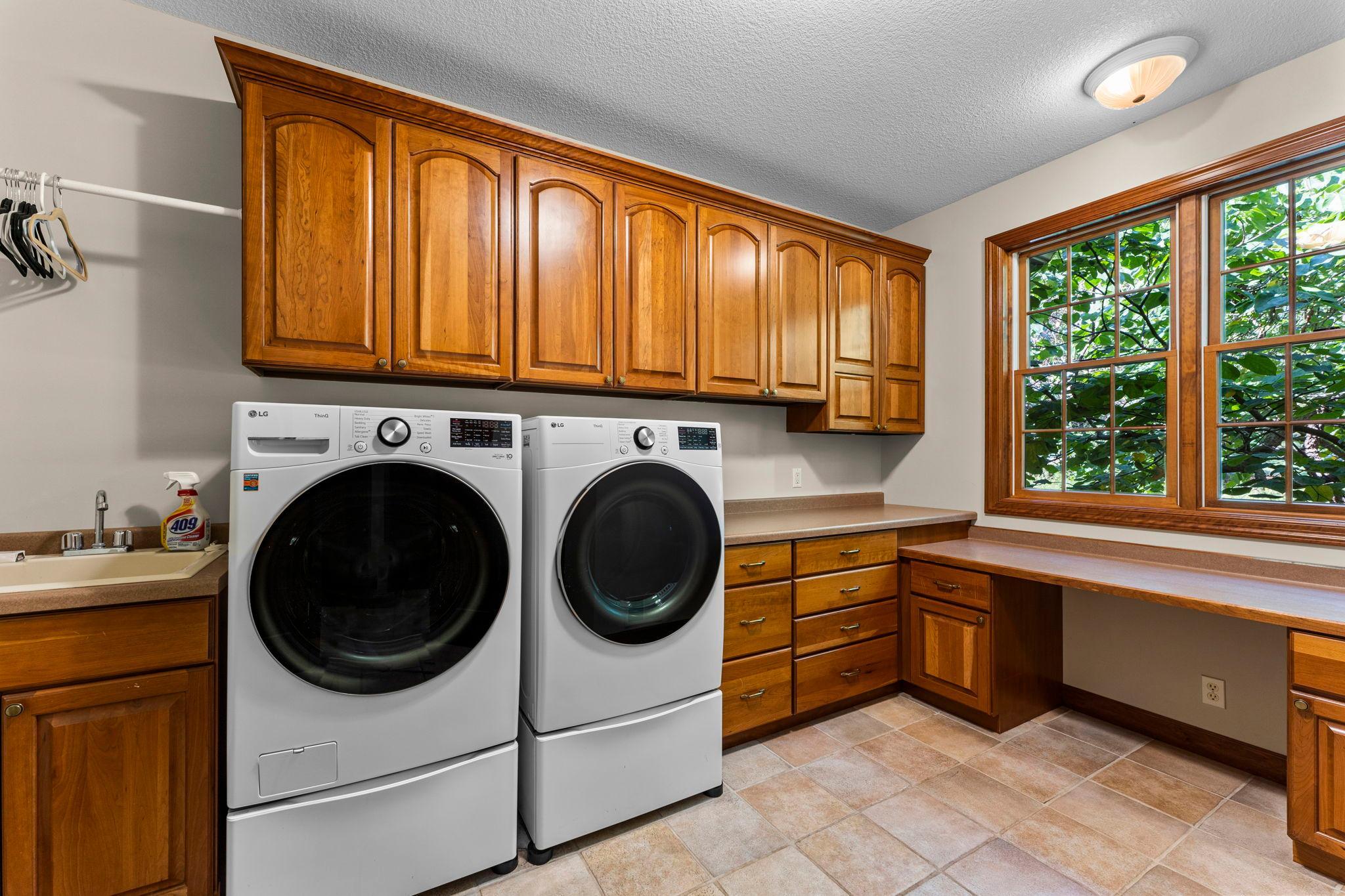 Main floor laundry Room