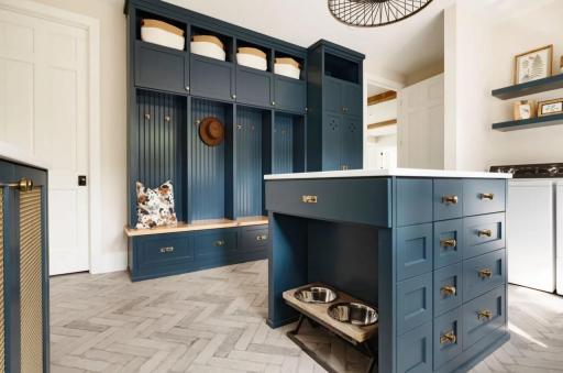 Example Mudroom from a previous Black Dog Homes build