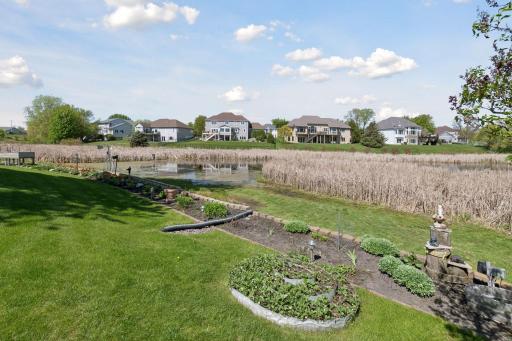 Back yard garden beds and flowers to enjoy your home