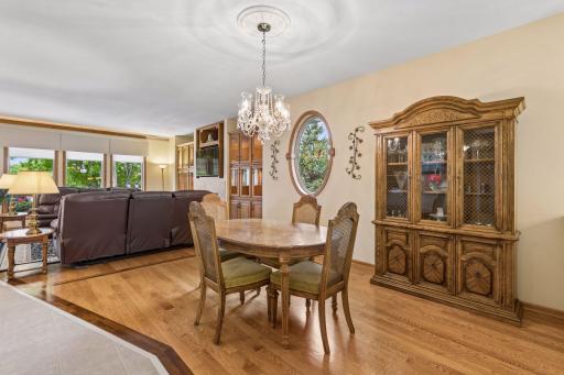 Formal dining space if so desired or more room for the main living area to entertain.