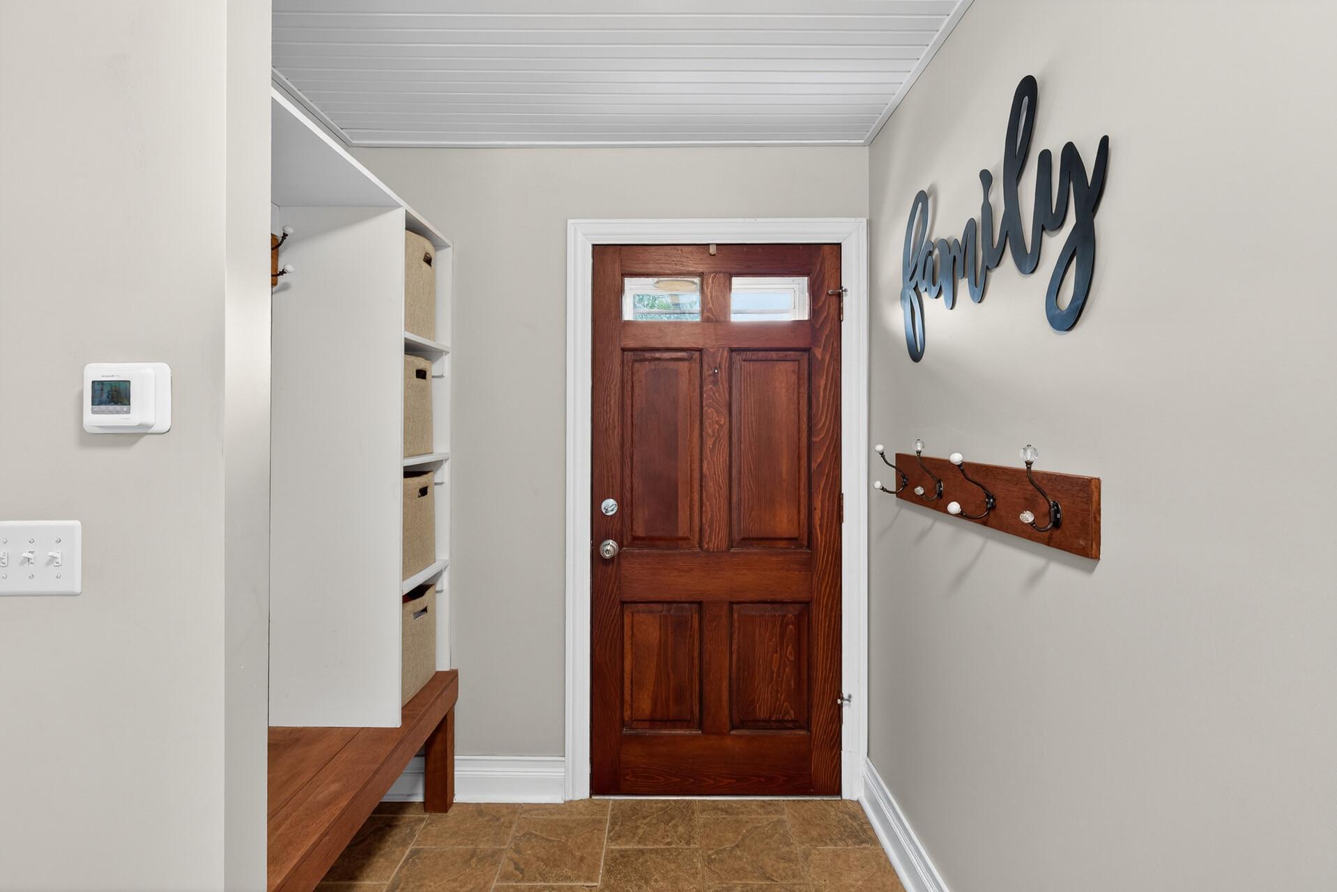 Cubby Storage and Bench