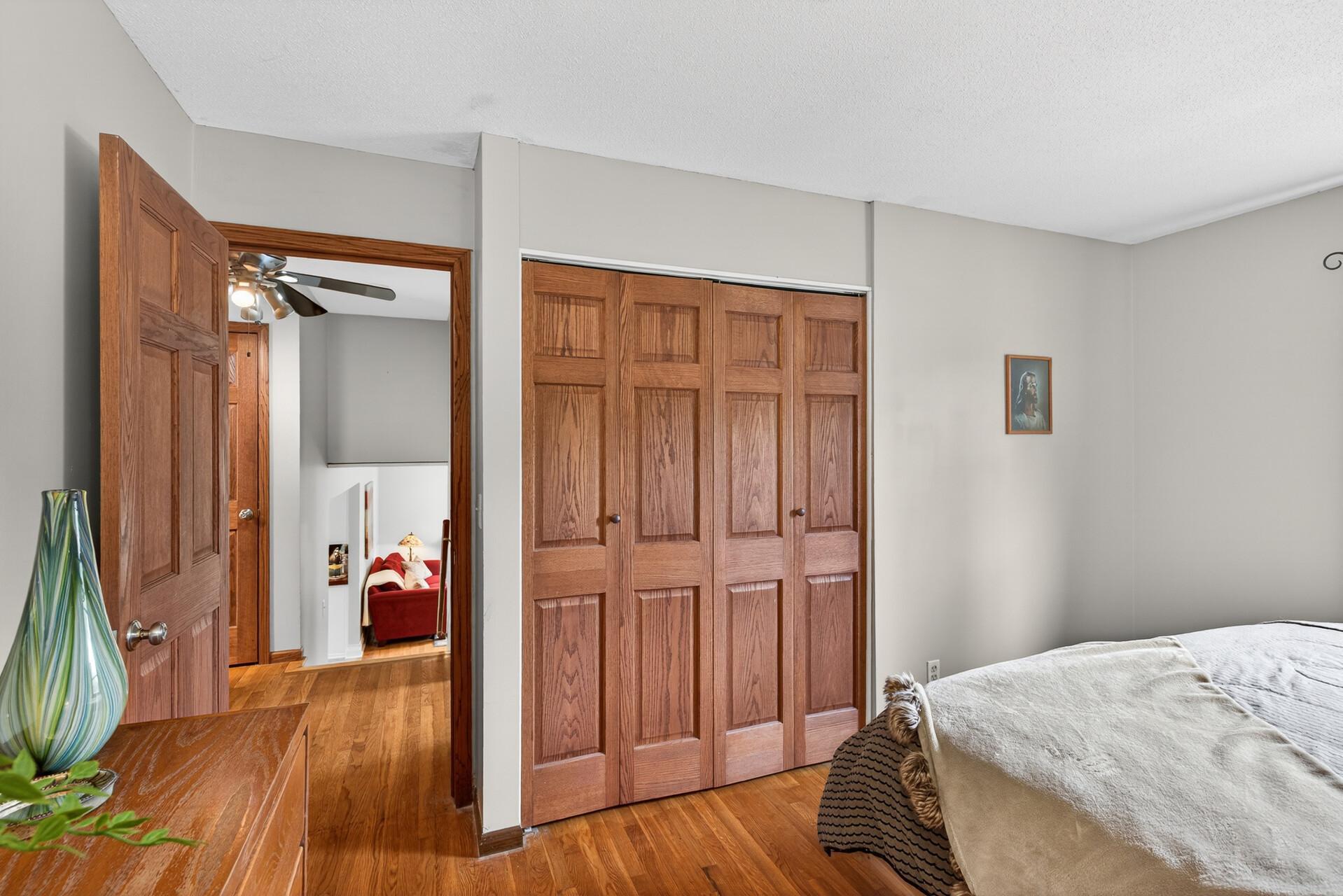 Solid wood-panel doors!