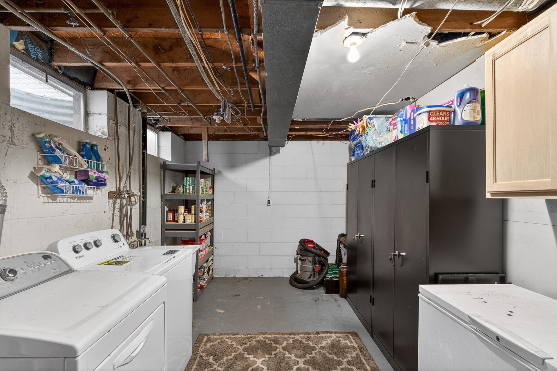 Lowest Level With Laundry & Ample Storage